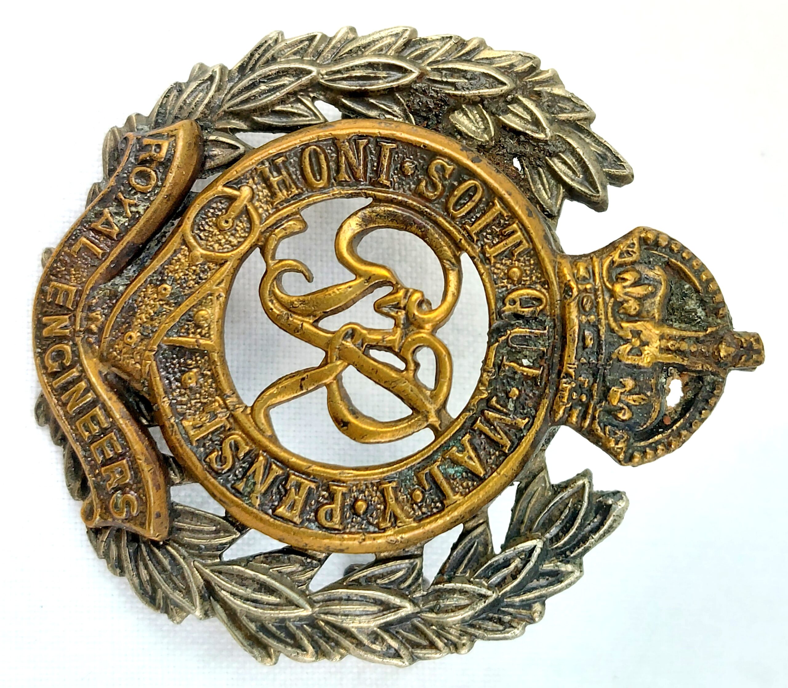 British, King's Royal Engineers, Cap Badge (1)