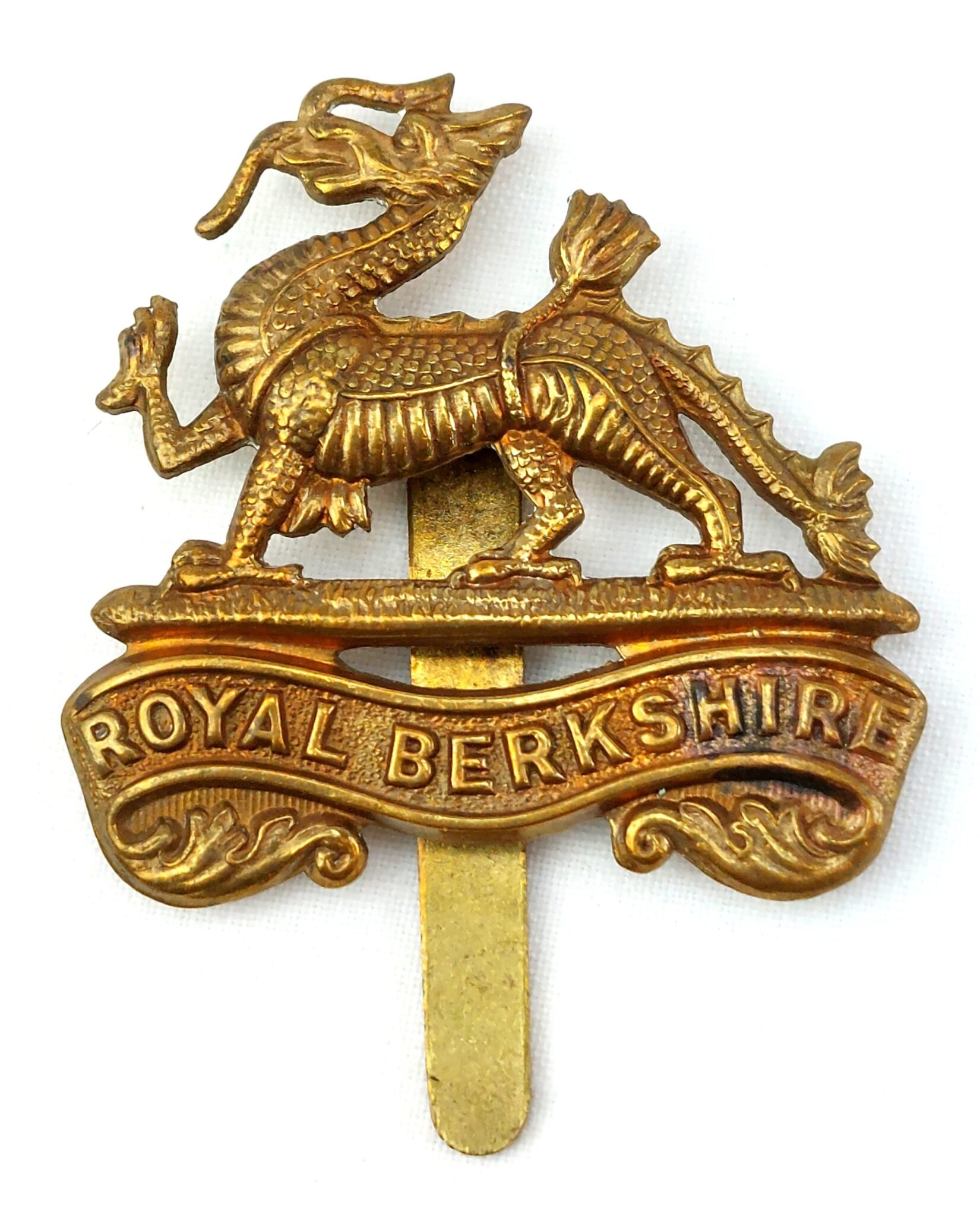 British, Royal Berkshire Regiment, Cap Badge - Sally Antiques