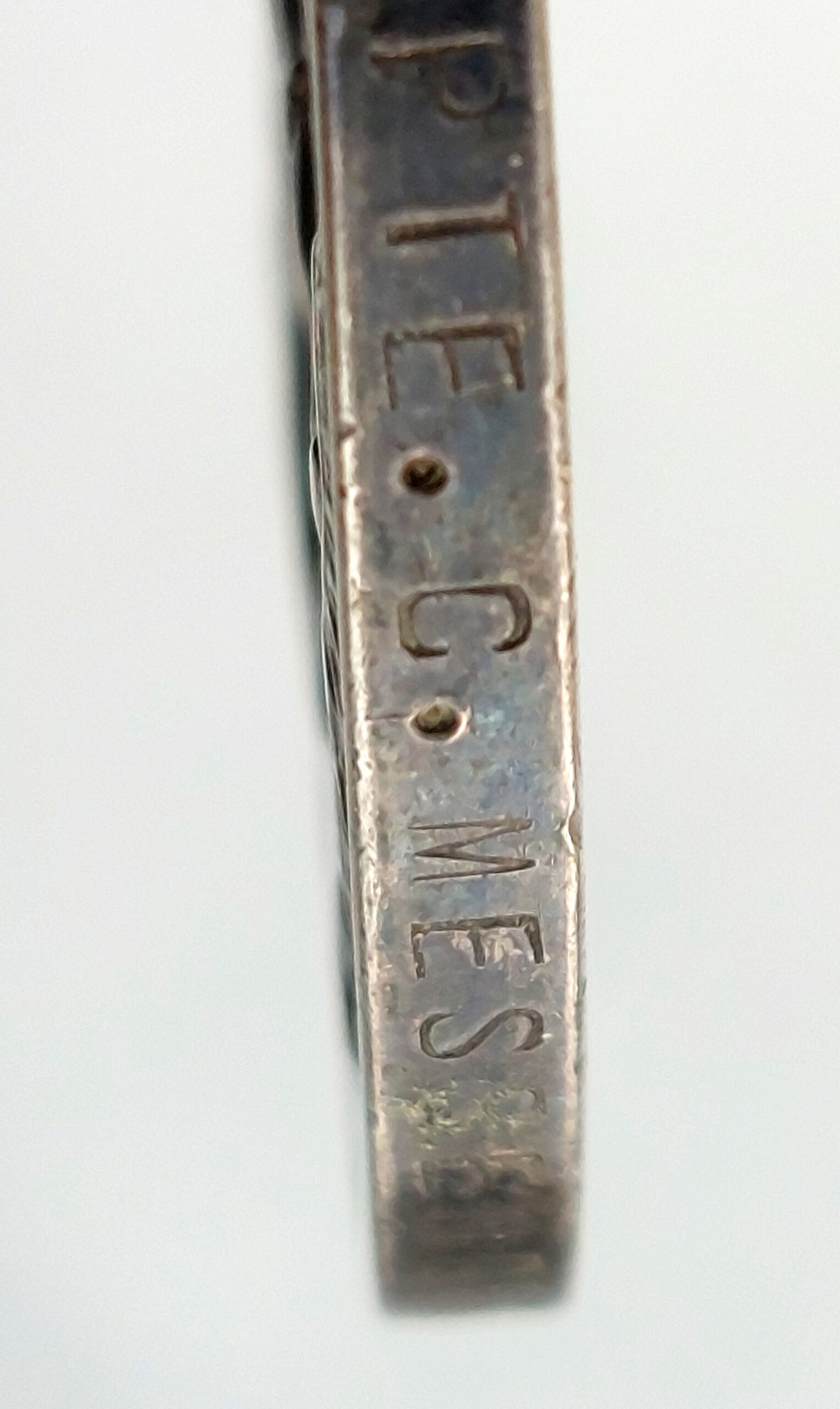 British, WW1 War Medal, - awarded to 9369. PTE. C. Messenger. S. Lan. R (6)
