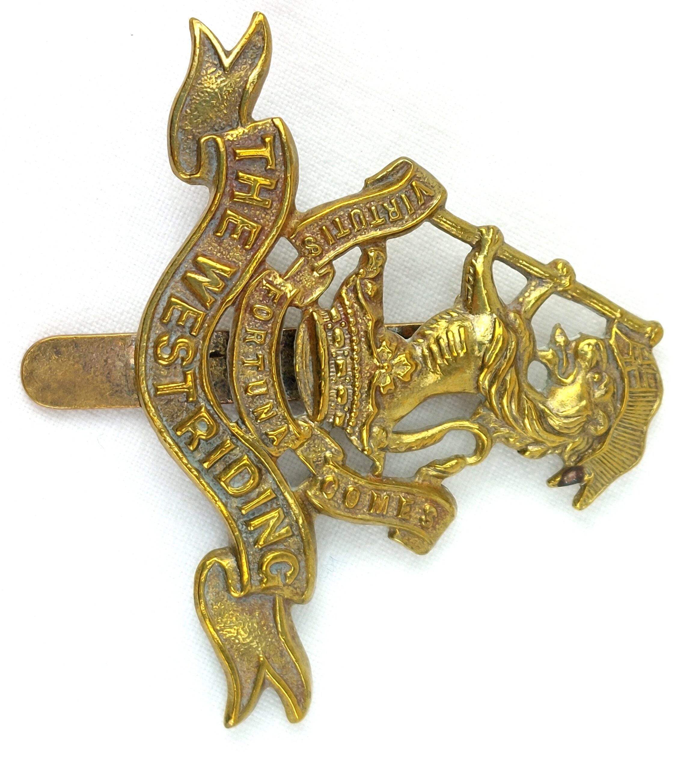 British, West Riding Regiment, Cap Badge (1)