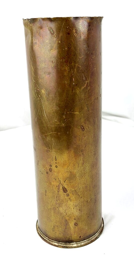 British 75 DF C Brass Shell Case