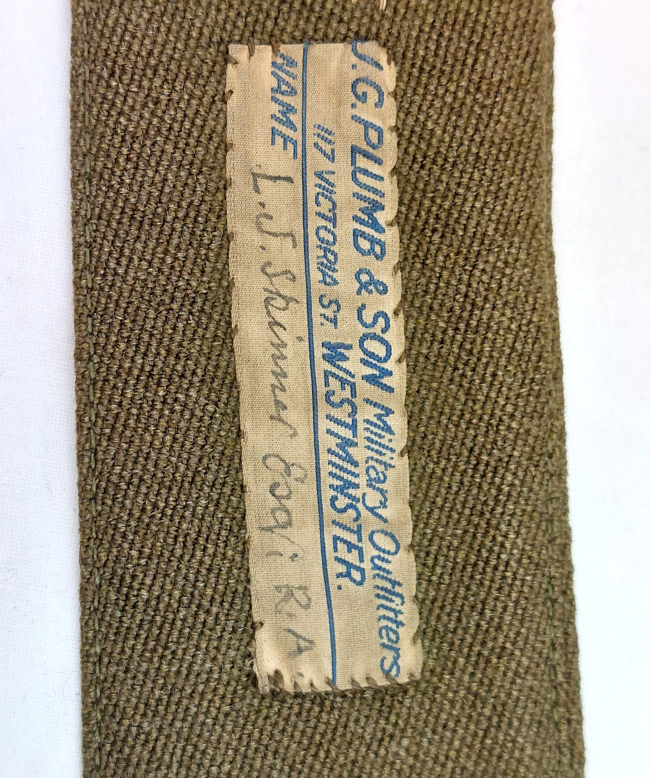 Original 1946, British Army, Royal Army Service Corps Uniform Jacket, Captain, Named & Dated 1946 (10)