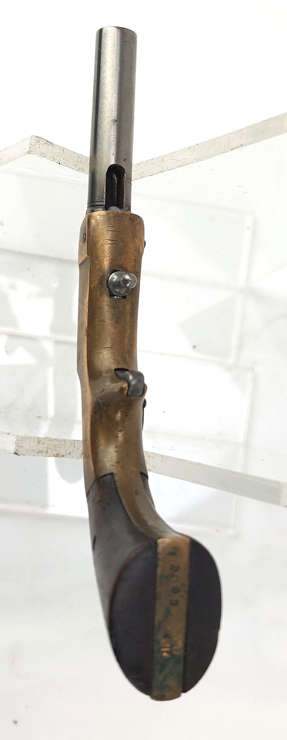 USA, c1862, Frank Wesson Small Frame Single Shot Pistol, Type 2, .22, 3 (4)