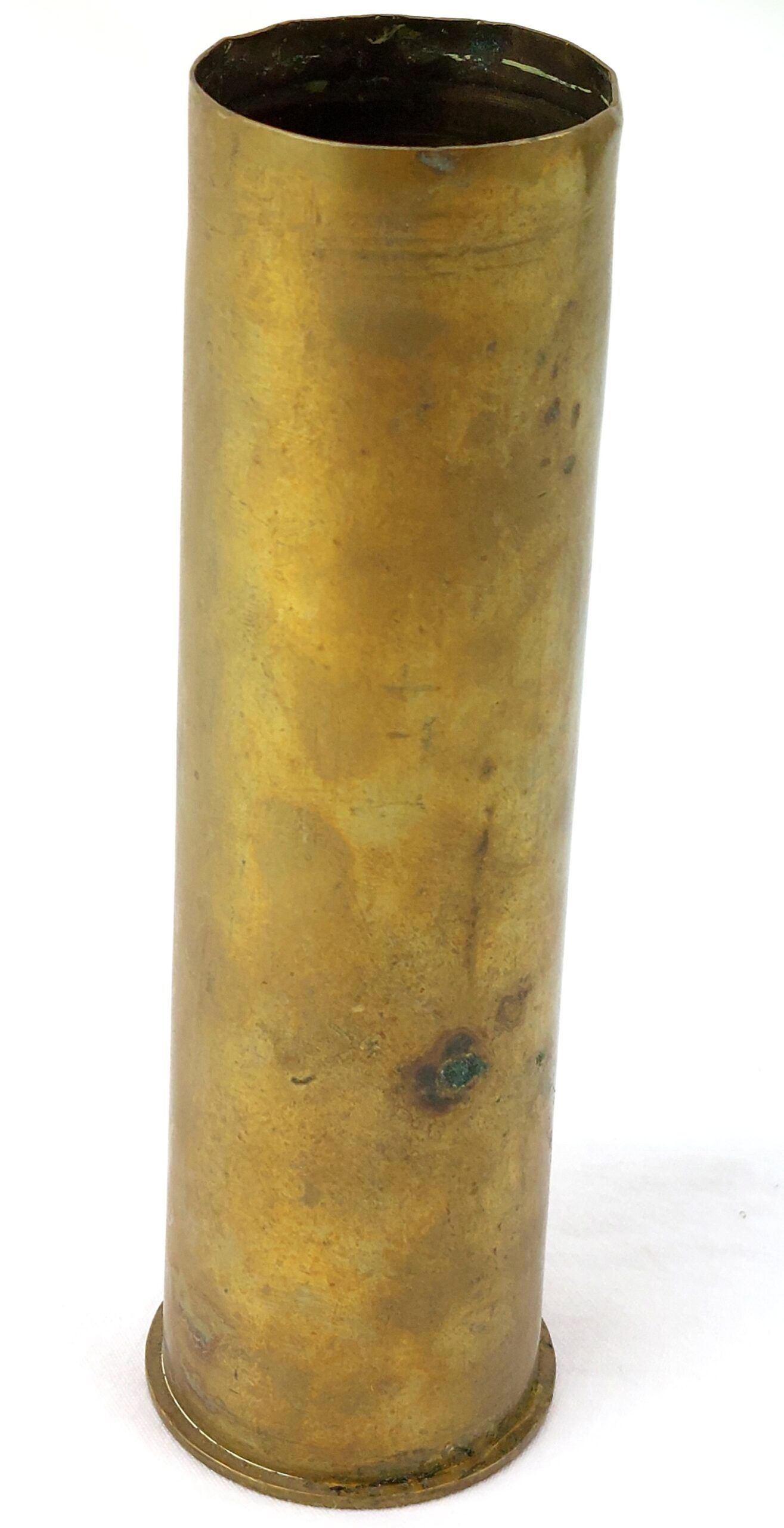 British, WW2, 2 PR Pom Pom Cartridge Case, Dated 1943 (no primer