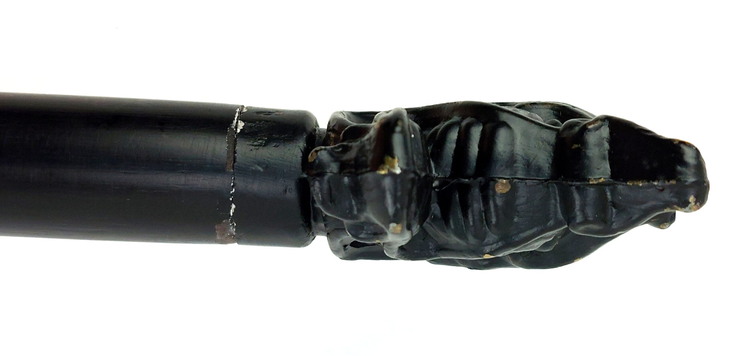 Chinese Dragon Metal Topped Walking Stick (7)