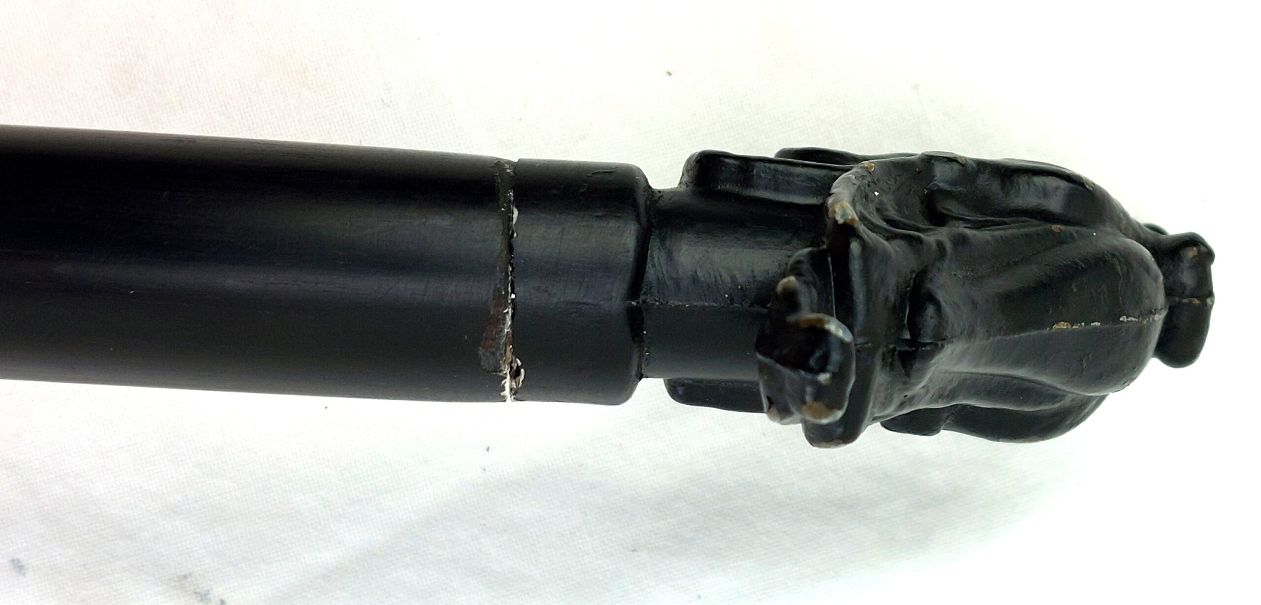 Chinese Dragon Metal Topped Walking Stick (9)
