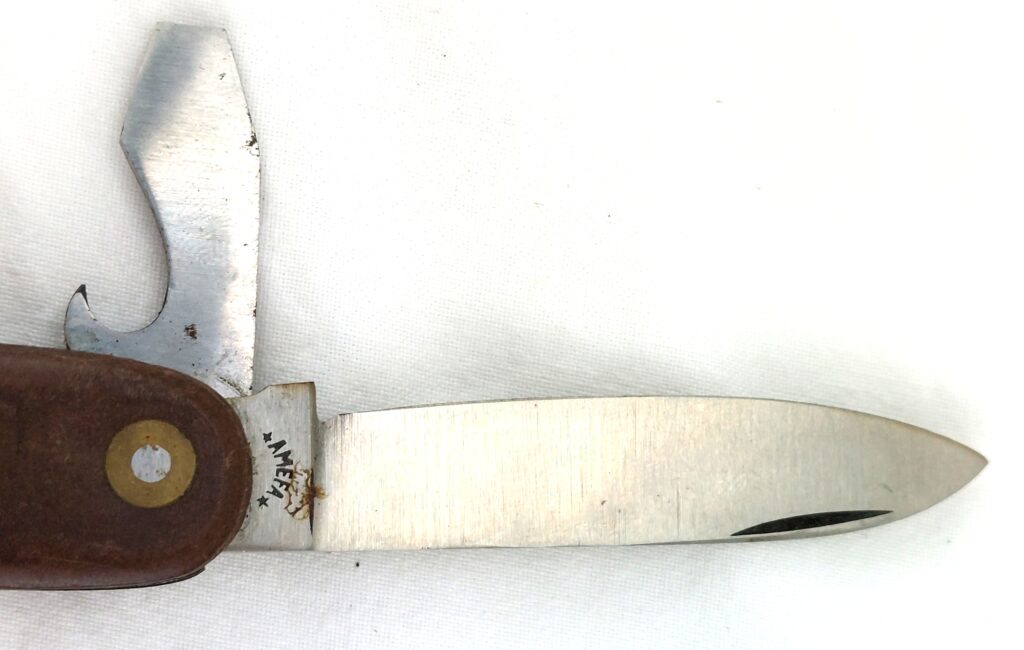 Dutch Army Knife KL63 (DAK)(M1952), 1963, 4 Blade Clasp Knife, by Amefa ...