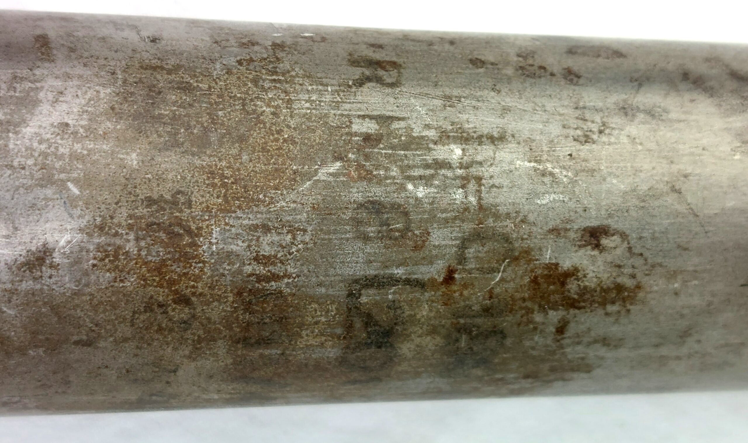 German, WW2, 3,7cm Flak 18 Shell, with Waffenamt Stamps, 1944 Brass Shell with 1943 Projectile (16)