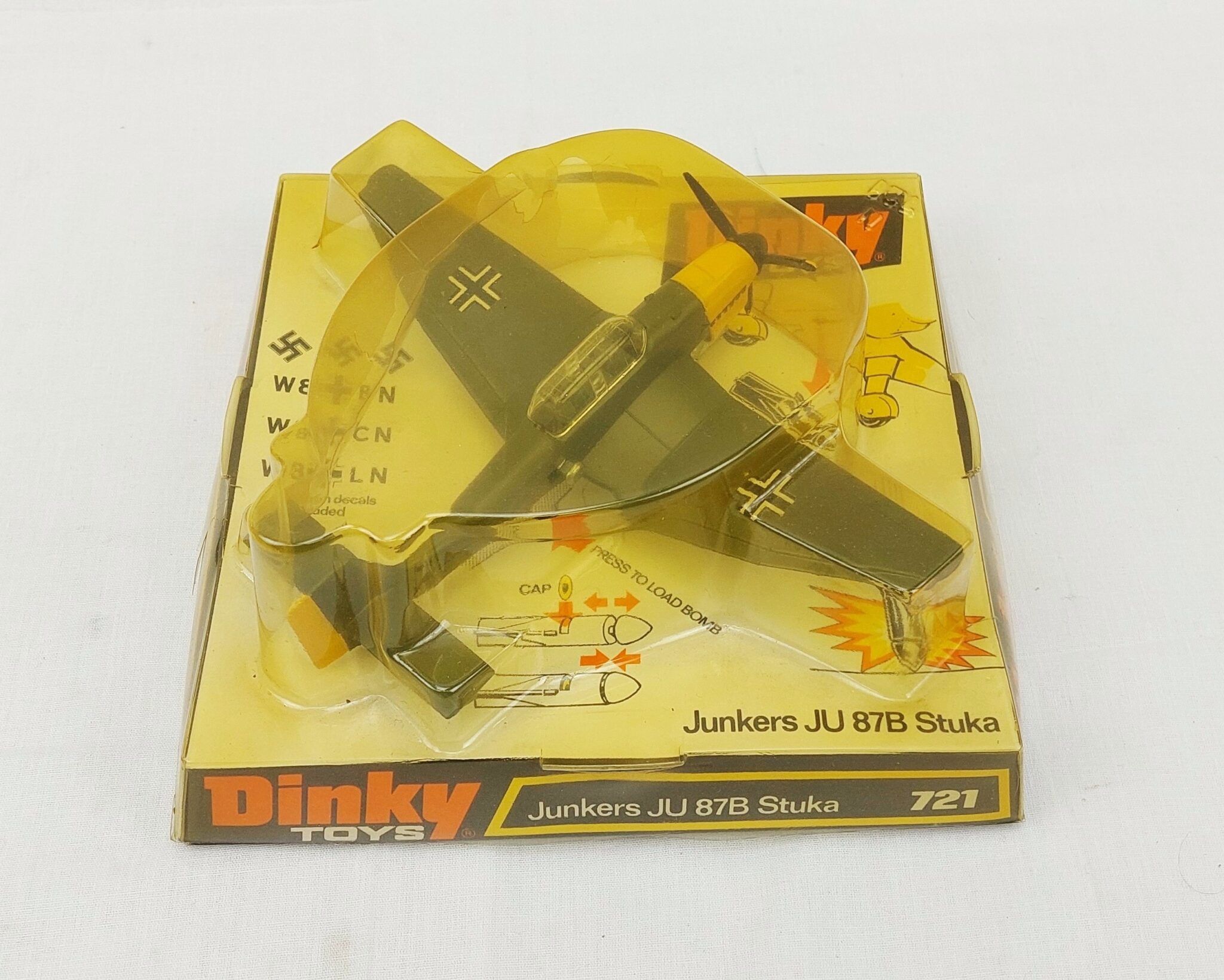 Boxed Dinky Toys Junkers JU 87B Stuka 721 - Sally Antiques