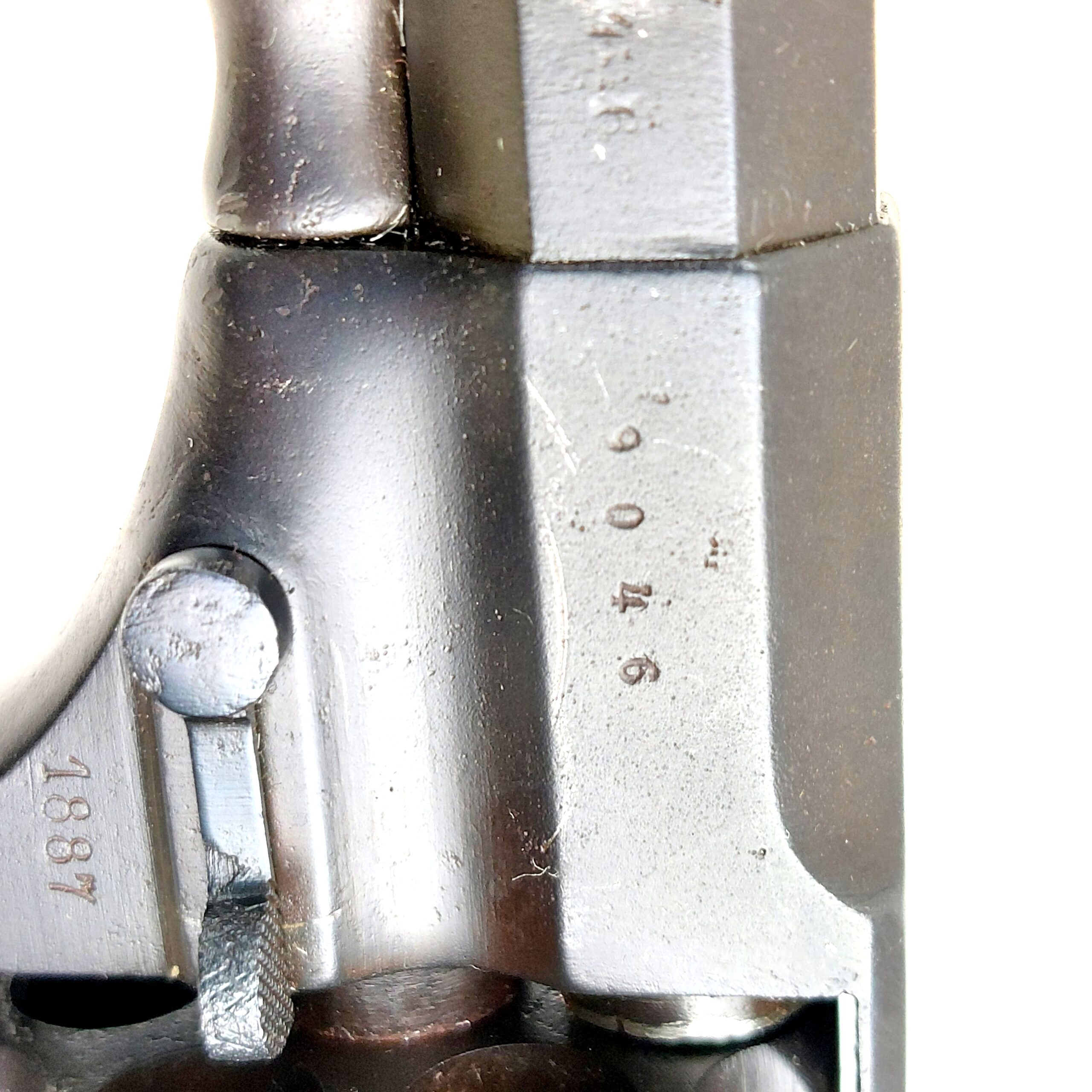 Imperial German, M1879 Reichsrevolver, Dated 1887, Made by S&S VCS CGH SUHL, Matching Numbers, Deactivated