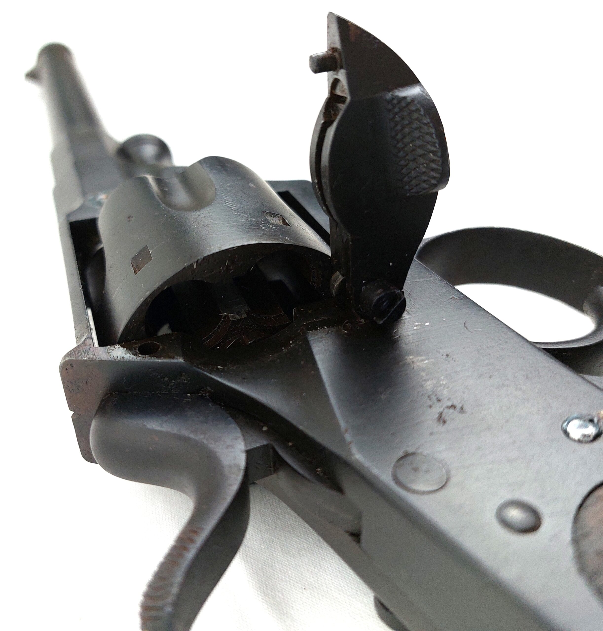 Imperial German, M1879 Reichsrevolver, Dated 1887, Made by S&S VCS CGH SUHL, Matching Numbers, Deactivated