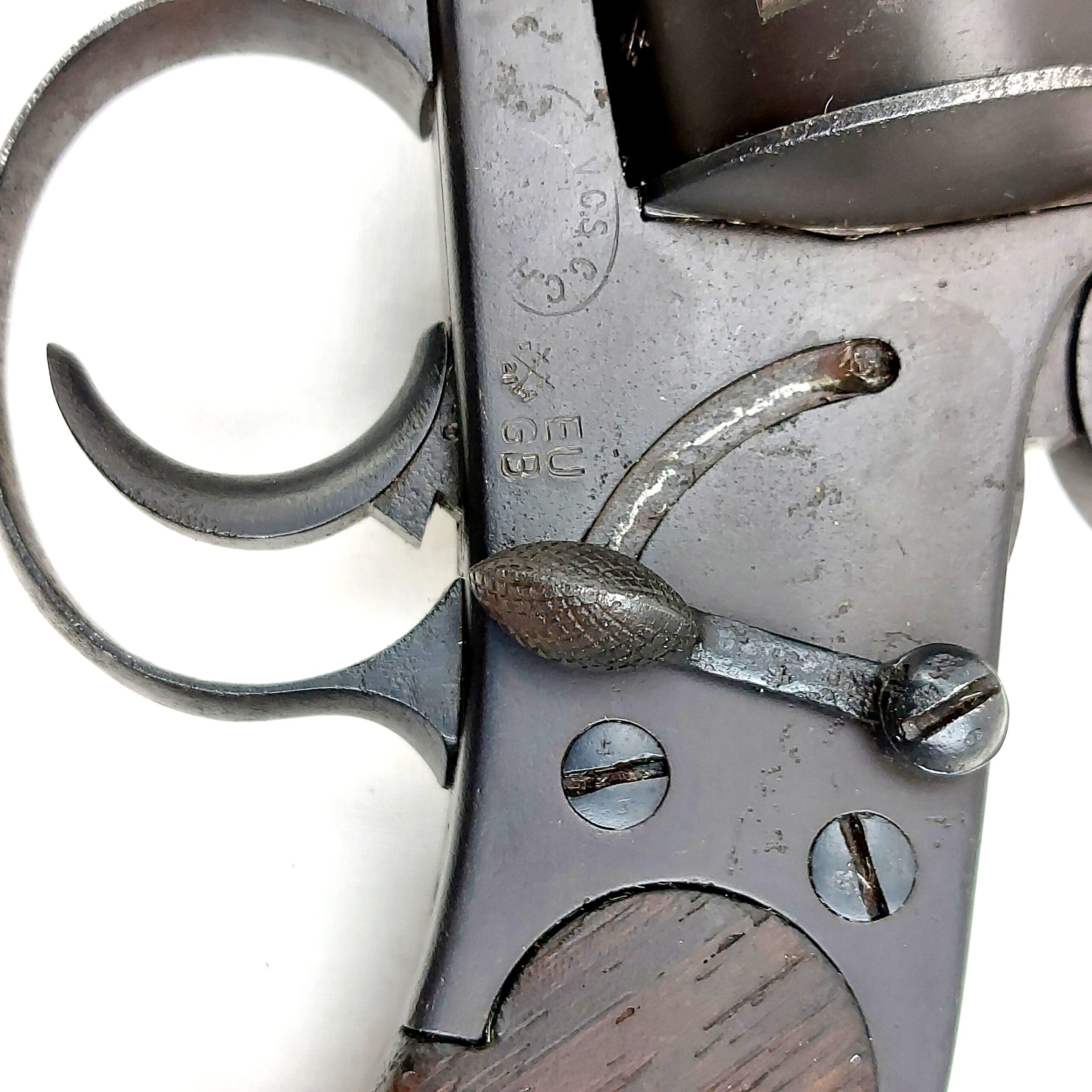 Imperial German, M1879 Reichsrevolver, Dated 1887, Made by S&S VCS CGH SUHL, Matching Numbers, Deactivated