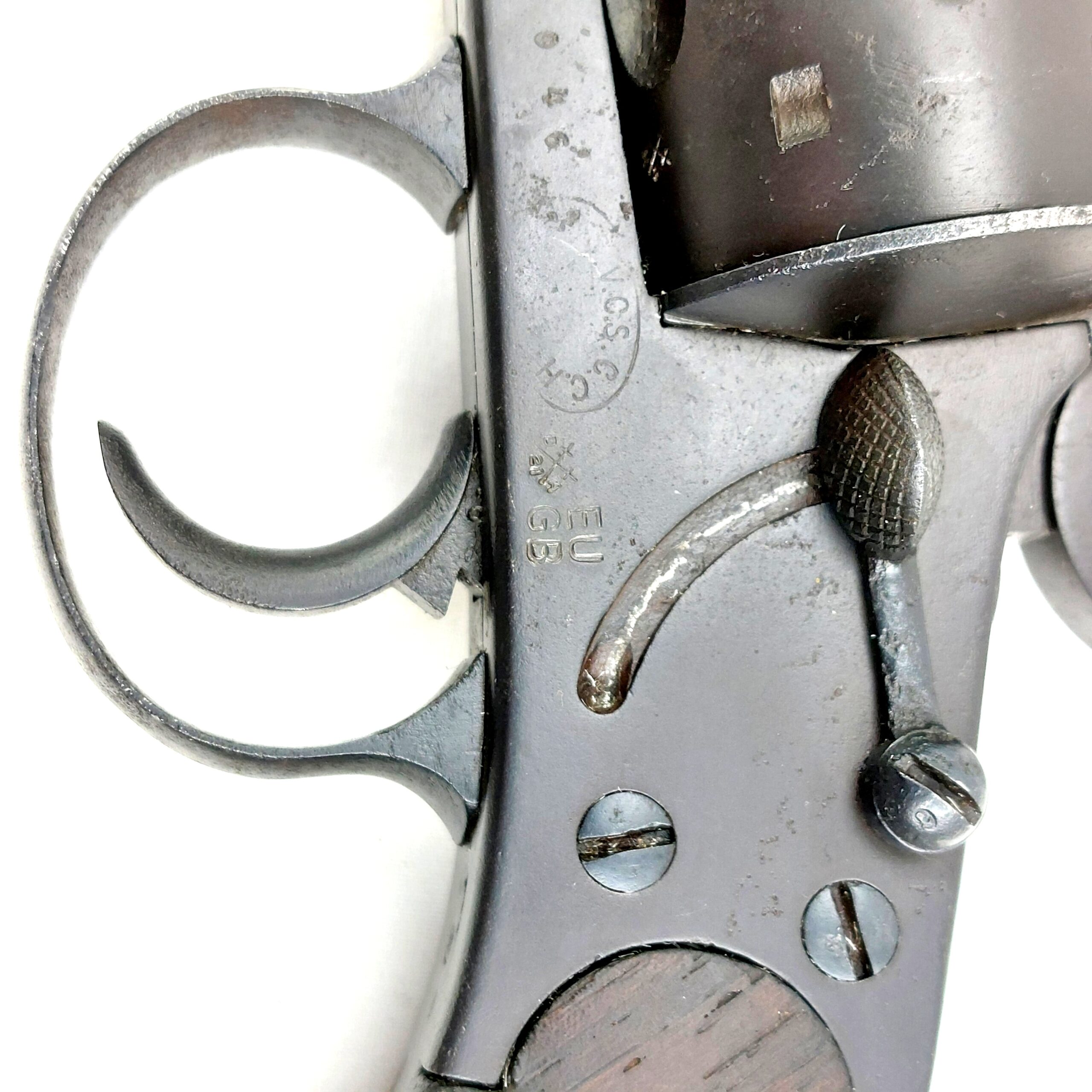 Imperial German, M1879 Reichsrevolver, Dated 1887, Made by S&S VCS CGH SUHL, Matching Numbers, Deactivated
