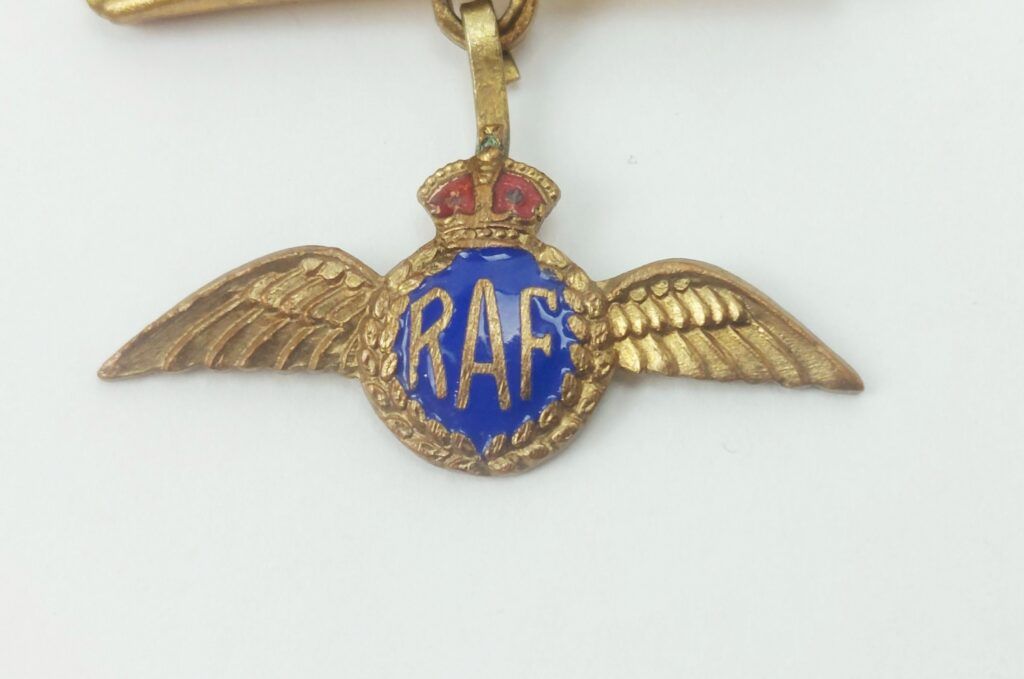 WW2 RAF Side Cap Sweetheart Badge - Sally Antiques