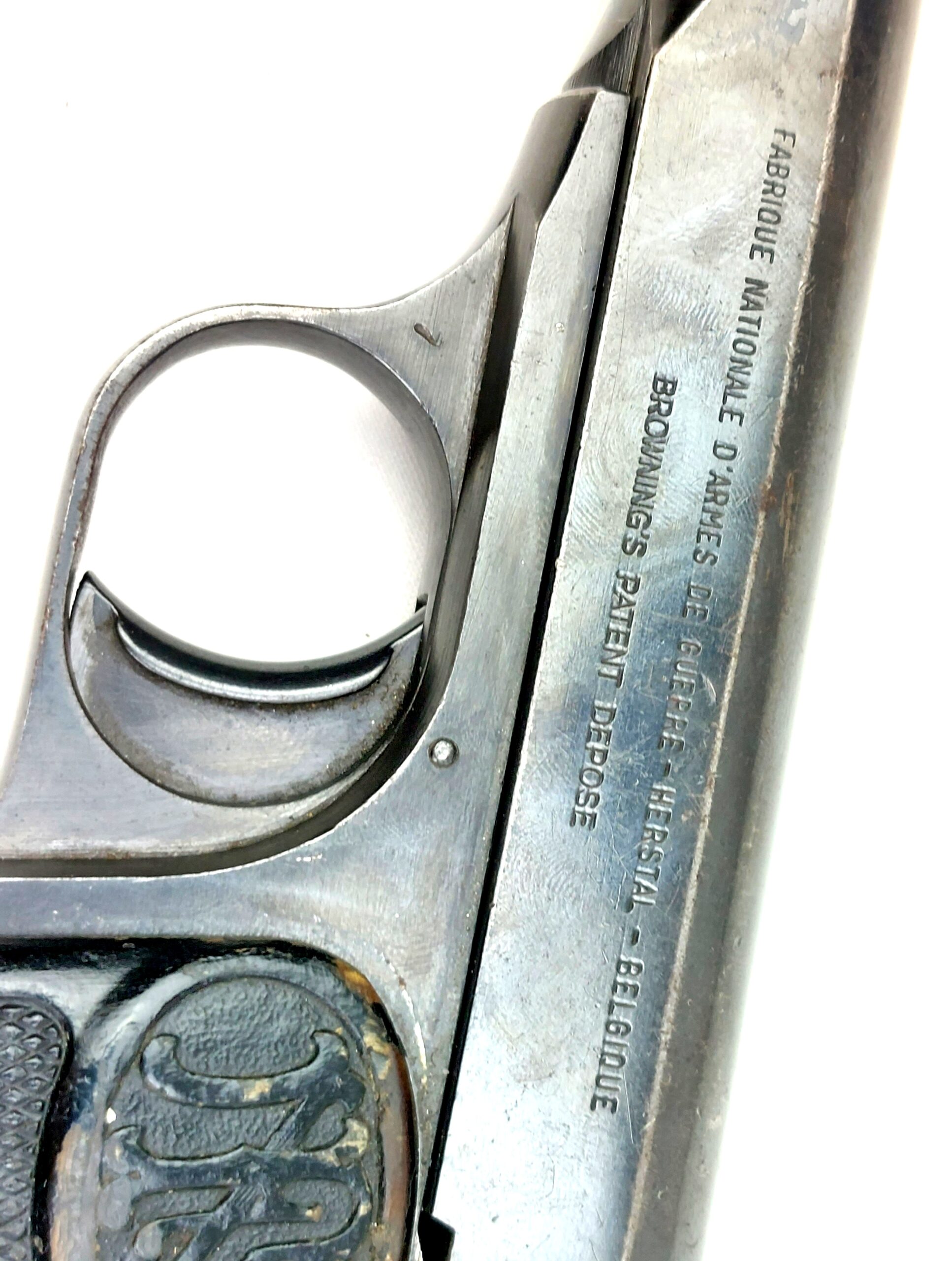 Belgium, WW1, 1910 Pattern F.N. Browning Semi Automatic Pistol, Deactivated (10)