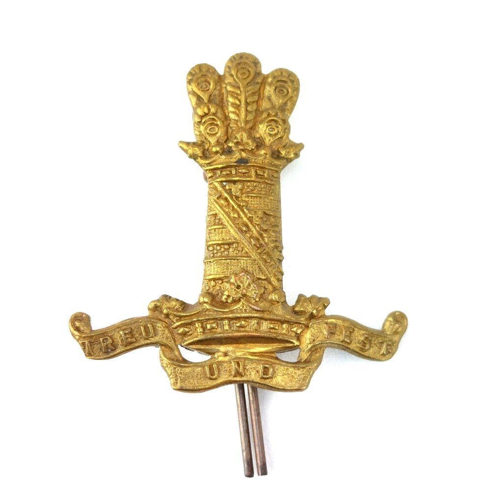 British, Original 11th Hussars (Price Albert's Own) Cap Badge - Treu ...