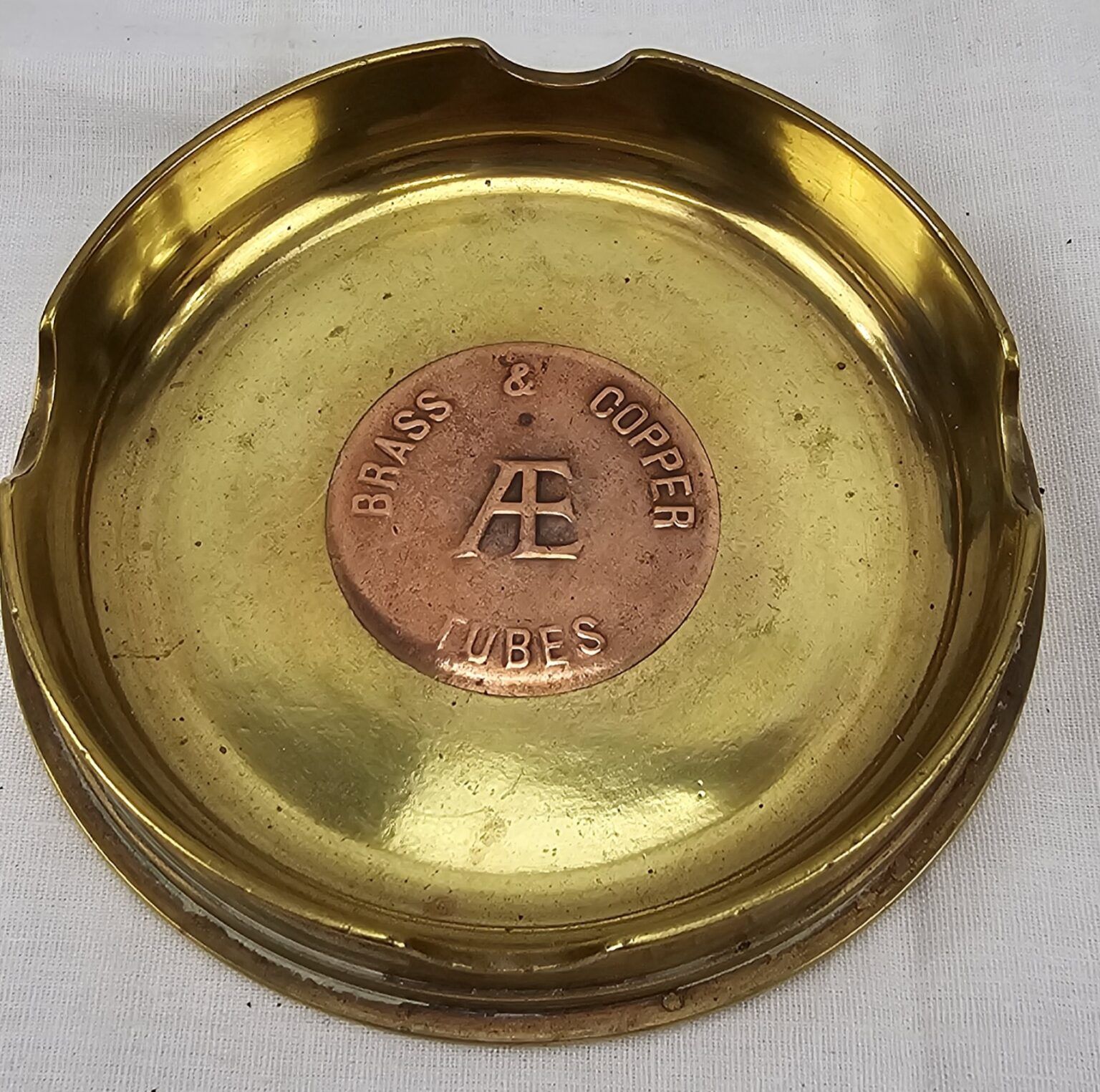 WW1 Trench Art Ashtray 18 Pounder - Sally Antiques