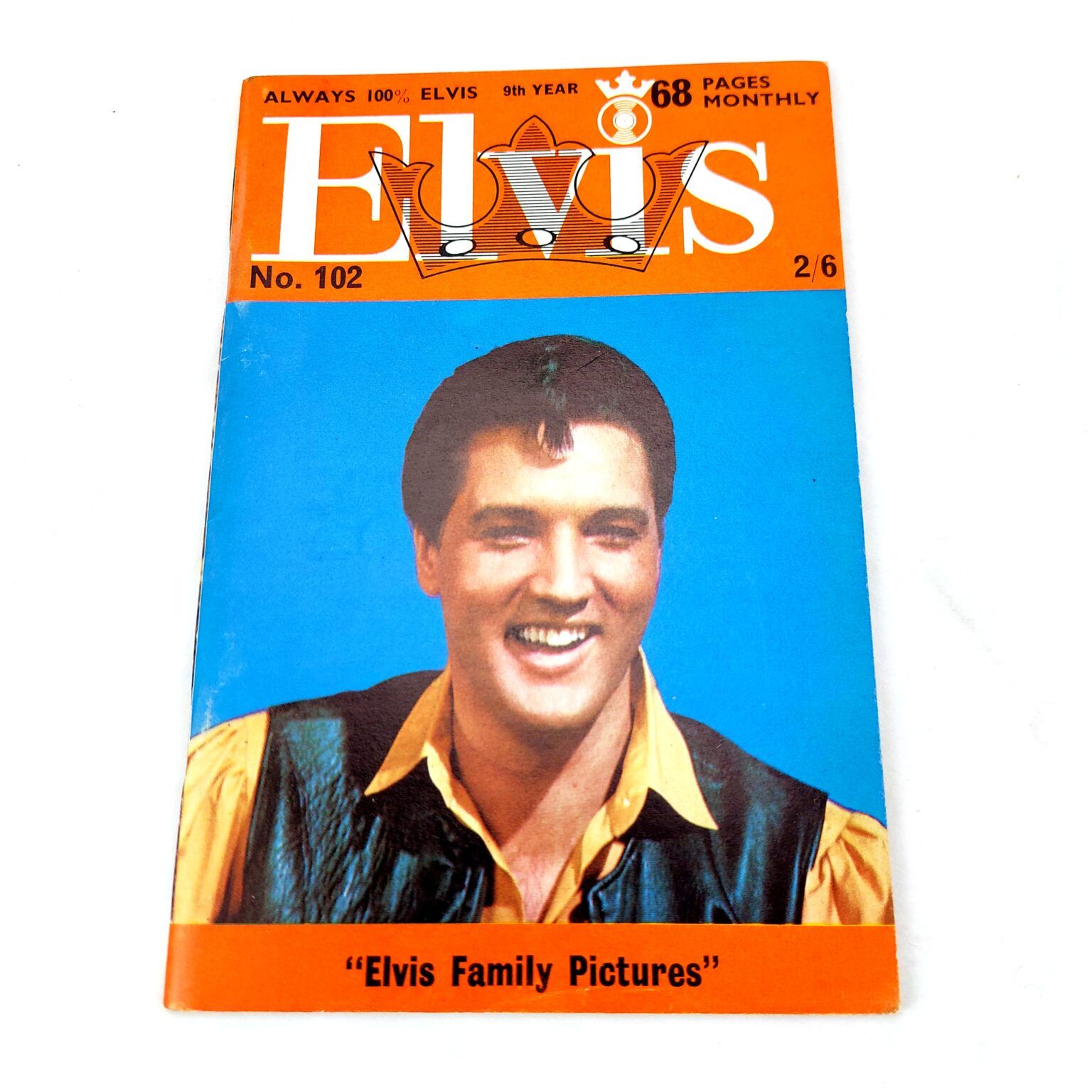 Original, 1960-2000, Elvis Monthly Magazine – Issue No. 102, 9th Year ...