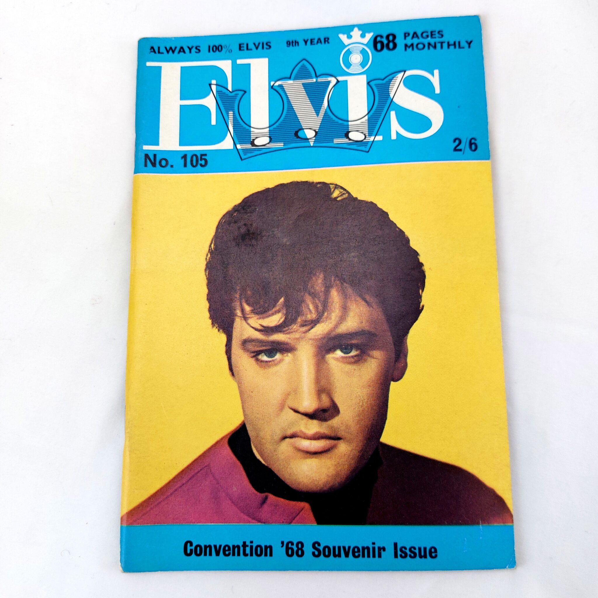 Original, 1960-2000, Elvis Monthly Magazine – Issue No. 105, 9th Year ...