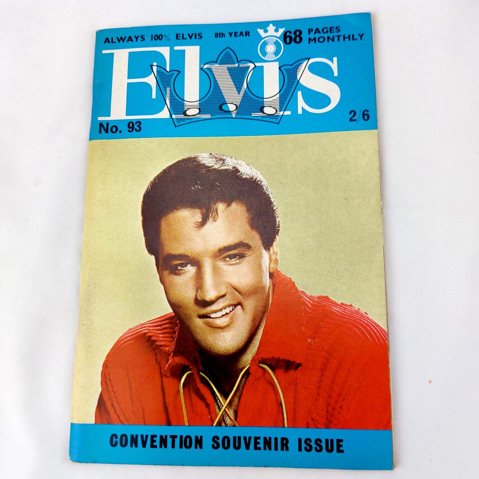 Original, 1960-2000, Elvis Monthly Magazine – Issue No. 93, 8th Year ...