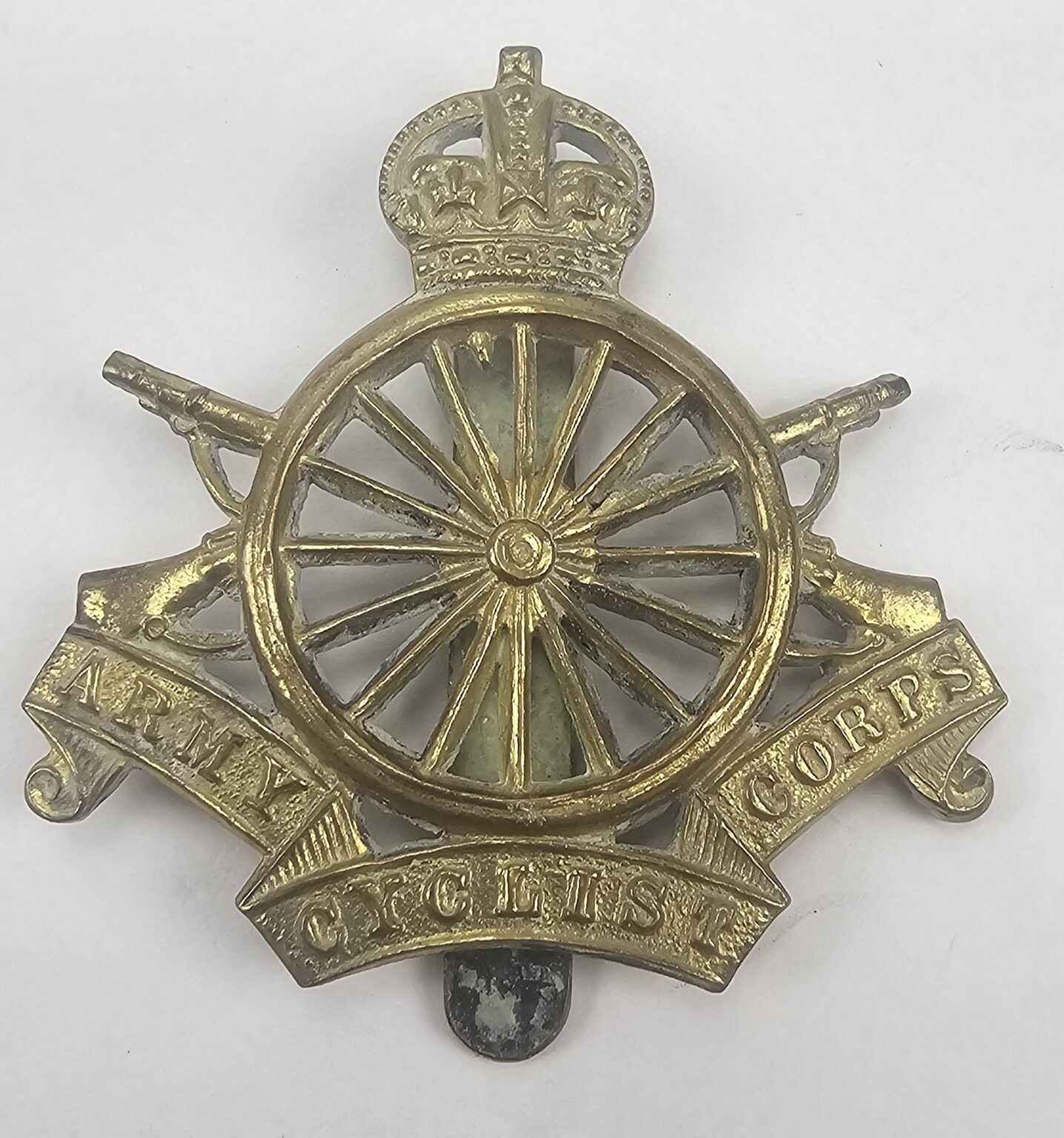 WW1 Army Cyclist Corps Cap Badge - Sally Antiques