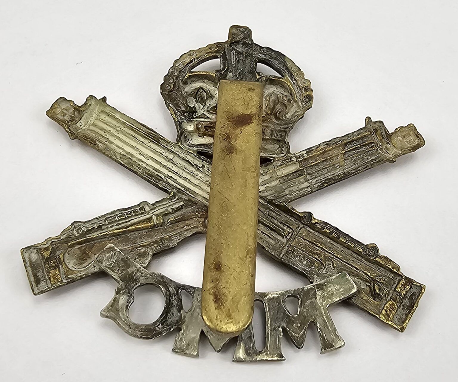 WW1 Motor Machine Gun Corps Cap Badge - Sally Antiques