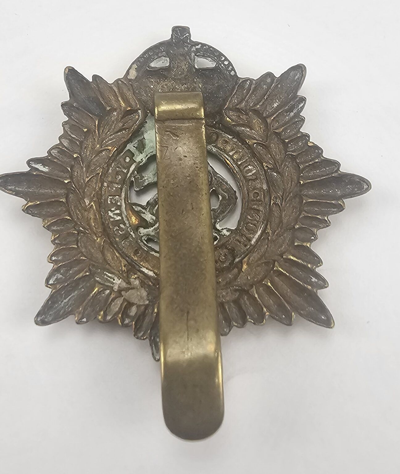 WW2 Army Service Cap Badge - Sally Antiques