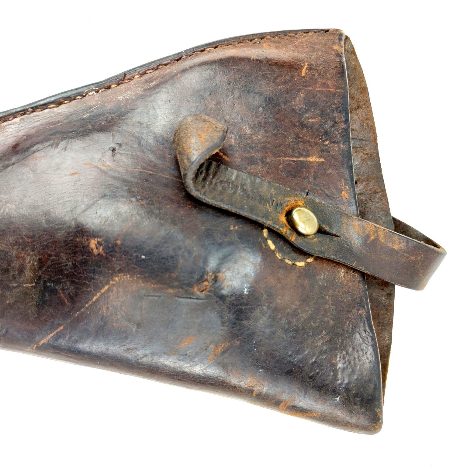 WW1, Original Webley Open Top Leather Holster Mark II, Maker Marked ...