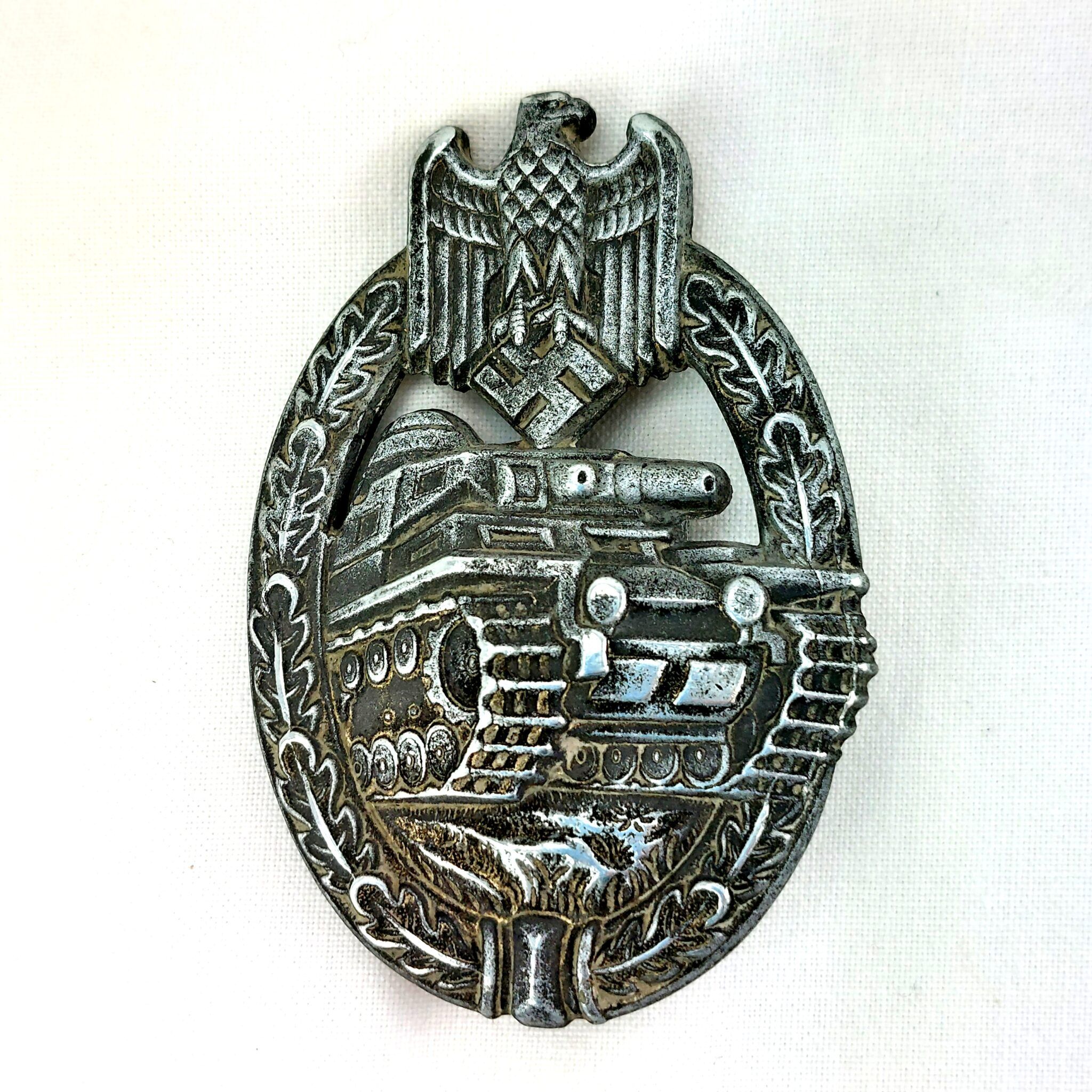 German, WW2, Panzer Assault Badge - Panzerkampfabzeichen, Bronze ...