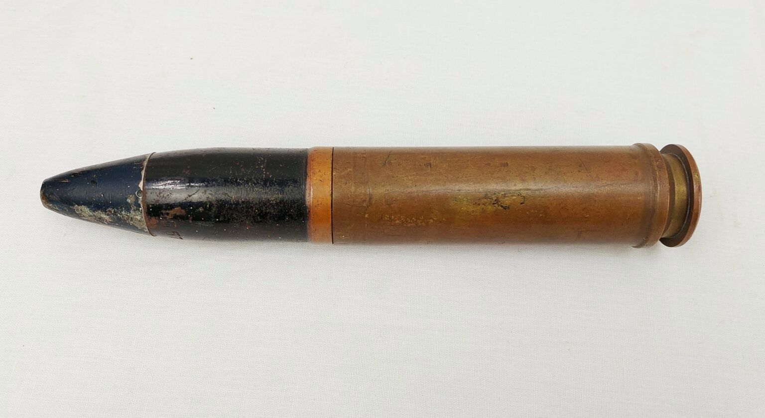 Inert 30mm Cannon Shell #1 - Sally Antiques