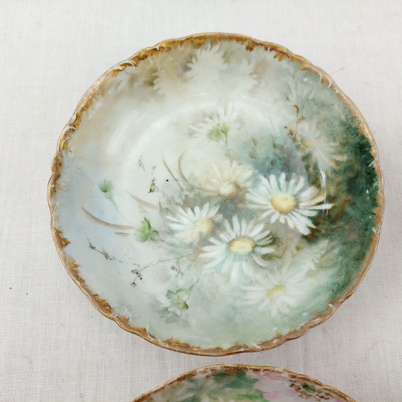 JA_2676167943 - c1890 Set of 6 Tea Plates & 4 Saucers by Jean Pouyat Limoges (8)