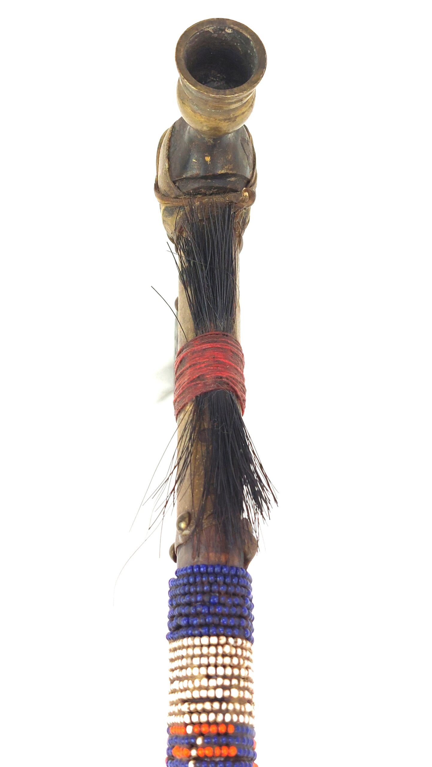 USA, 19th Century, American Indian Tomahawk Peace Pipe (13)