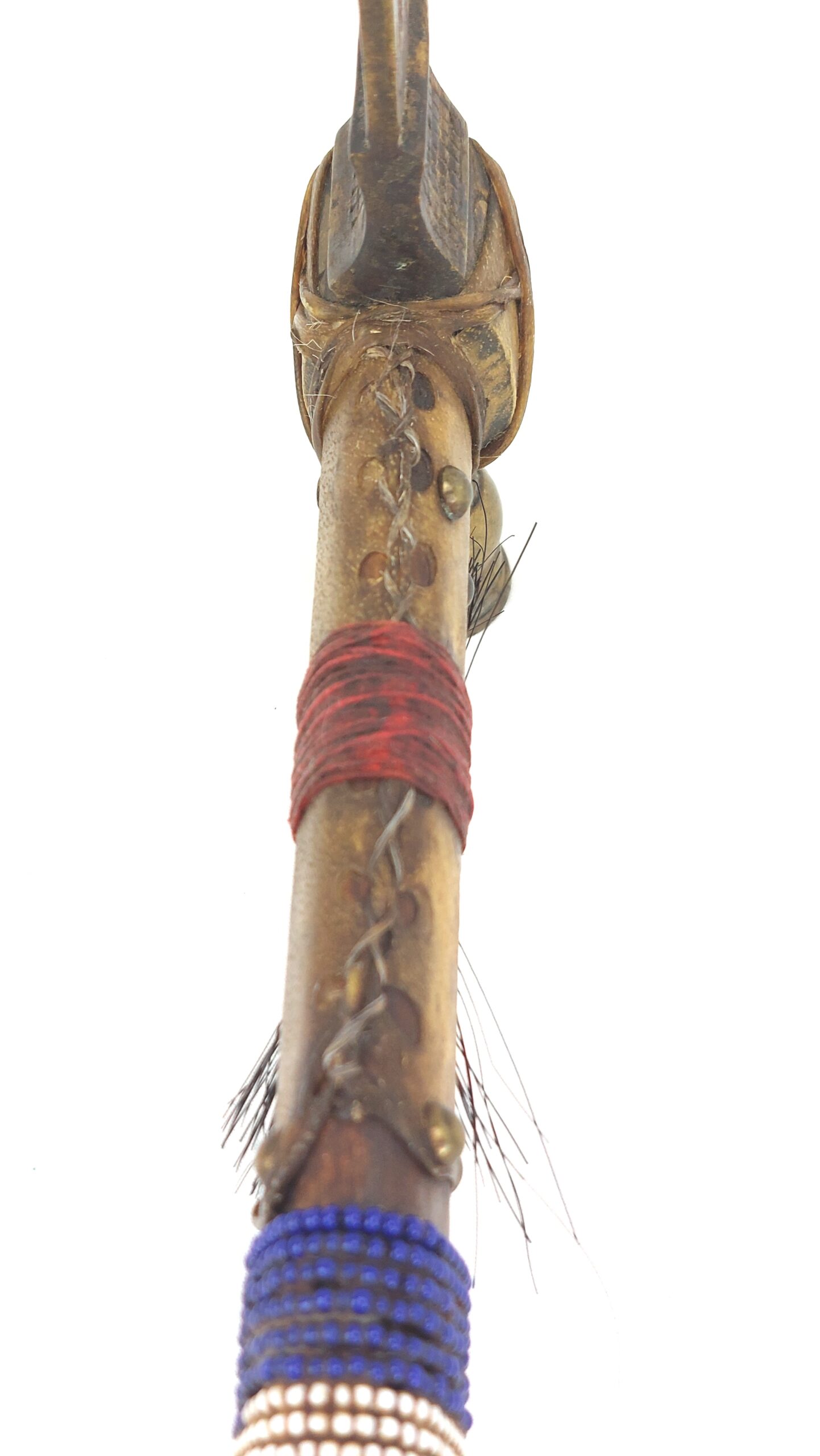 USA, 19th Century, American Indian Tomahawk Peace Pipe (18)