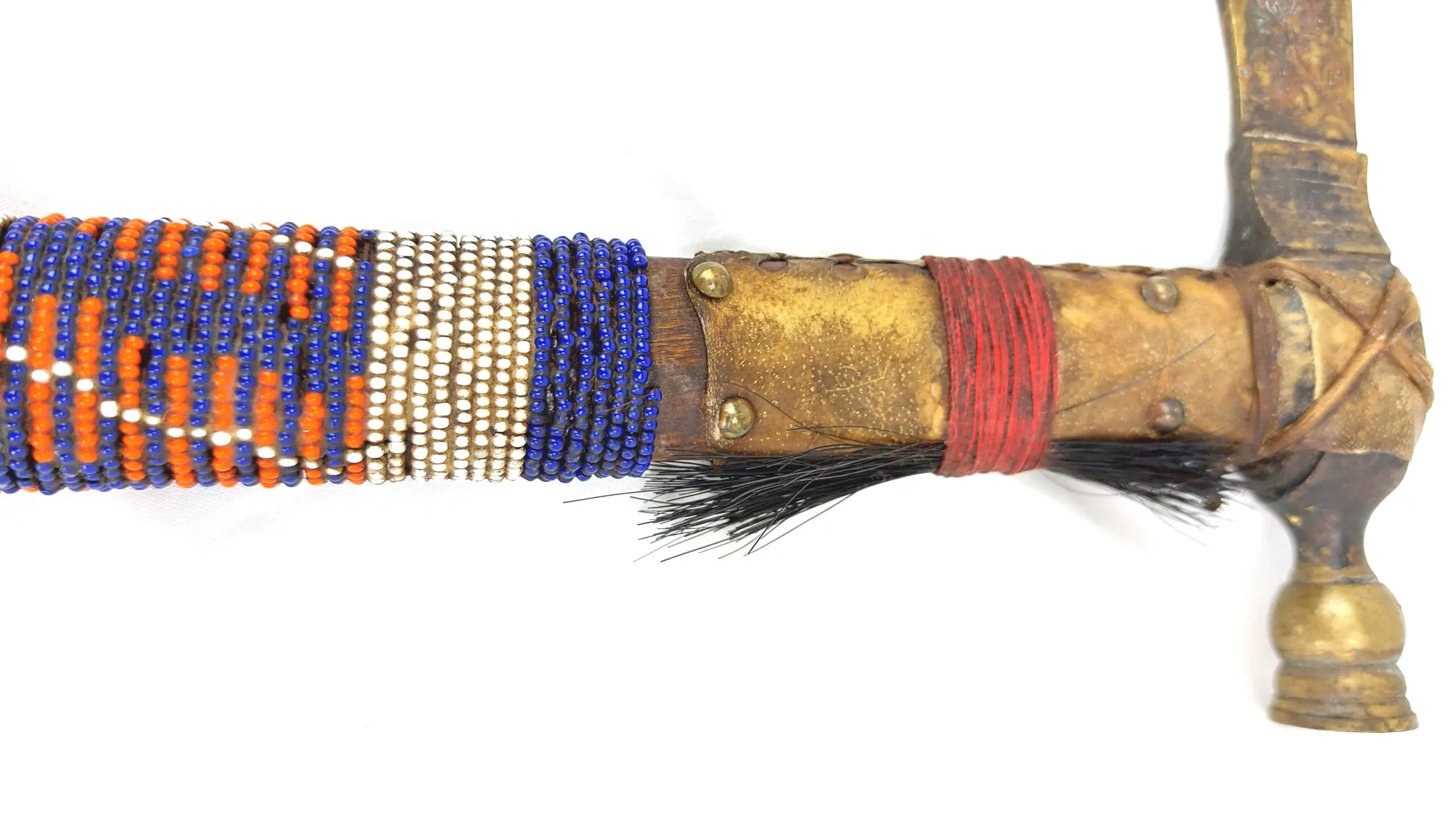 USA, 19th Century, American Indian Tomahawk Peace Pipe (7)