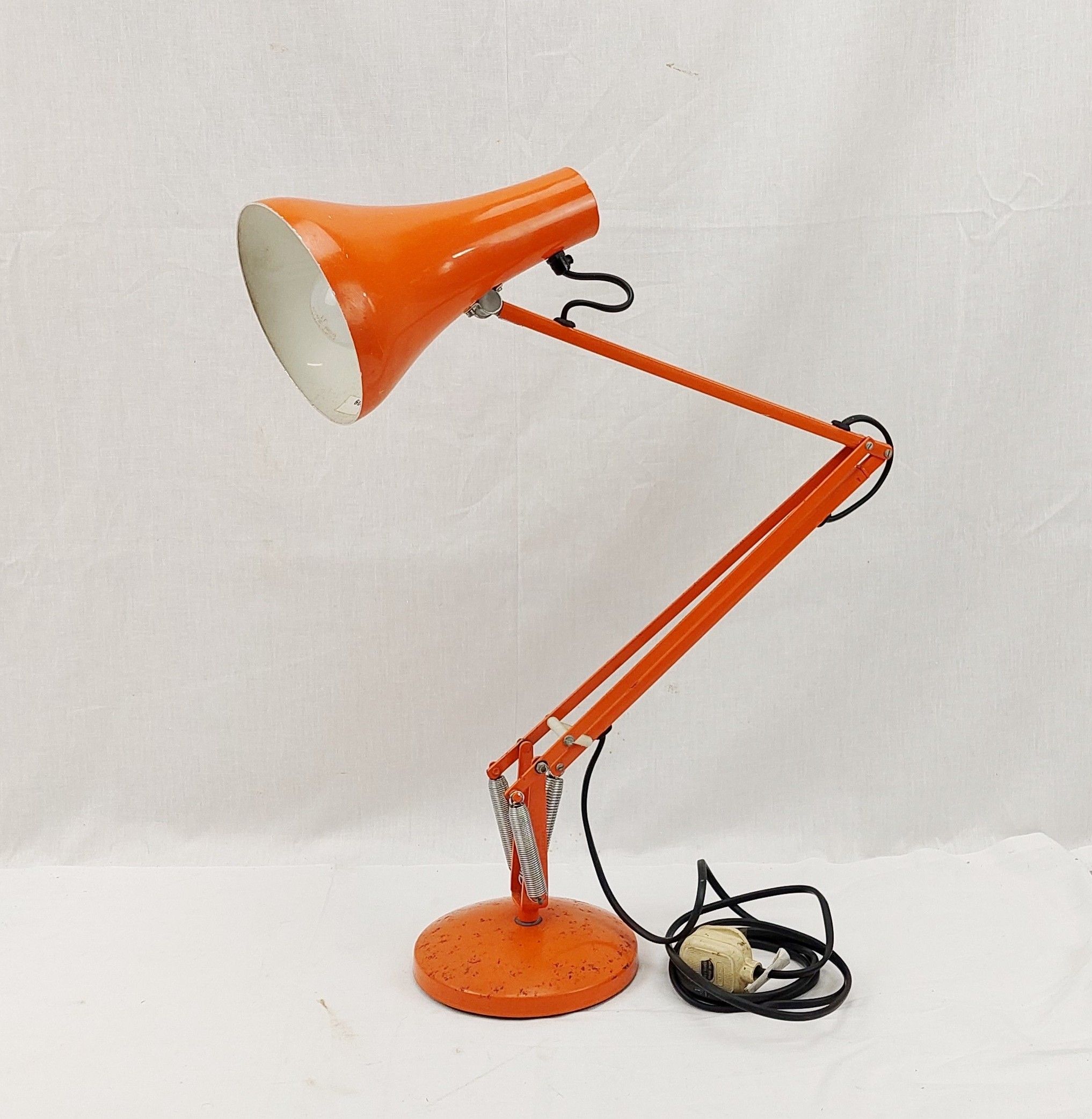 Vintage Orangle Anglepoise Type Desk Light 1