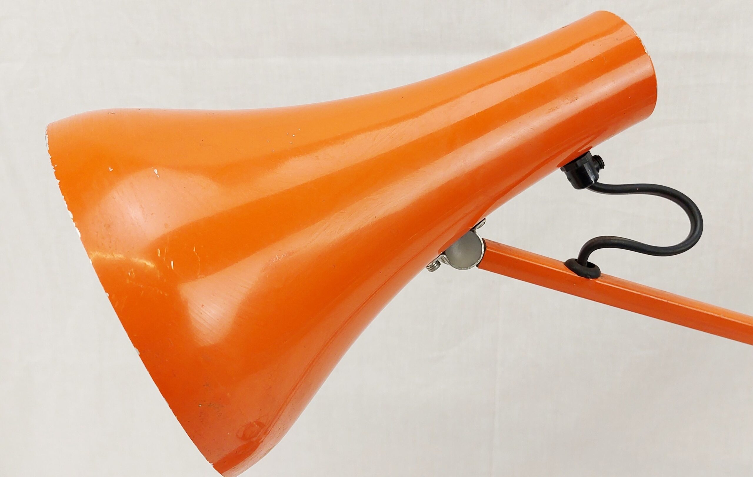 Vintage Orangle Anglepoise Type Desk Light 5