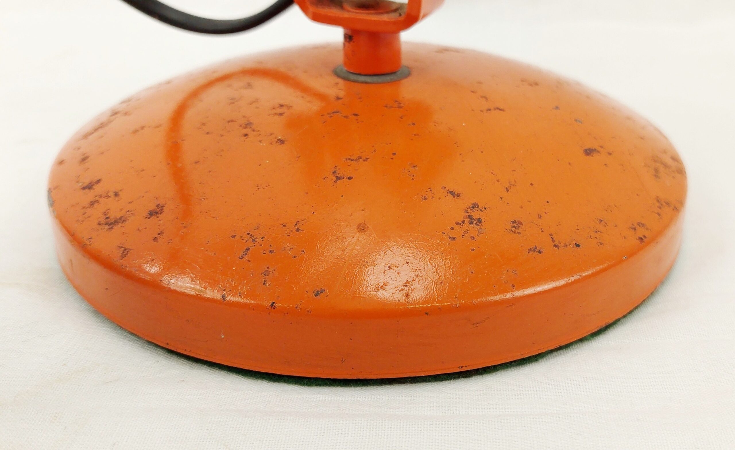 Vintage Orangle Anglepoise Type Desk Light 9