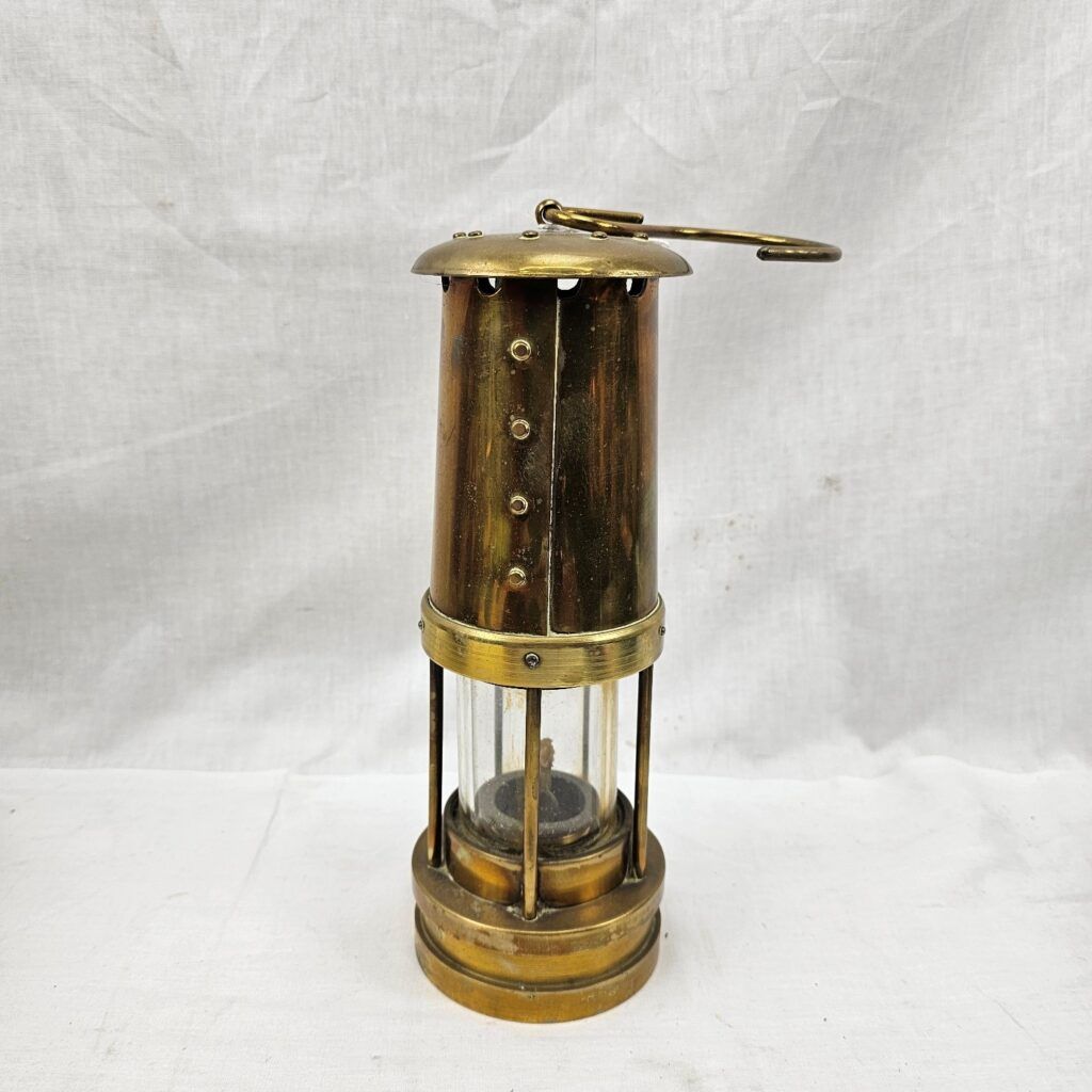 Yates Robinson & Co Miners Safety Lamp - Sally Antiques