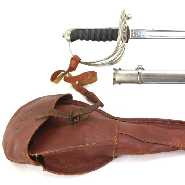 British, 1827 Pattern GVR Rifles Officers Sword, by Moss Bros