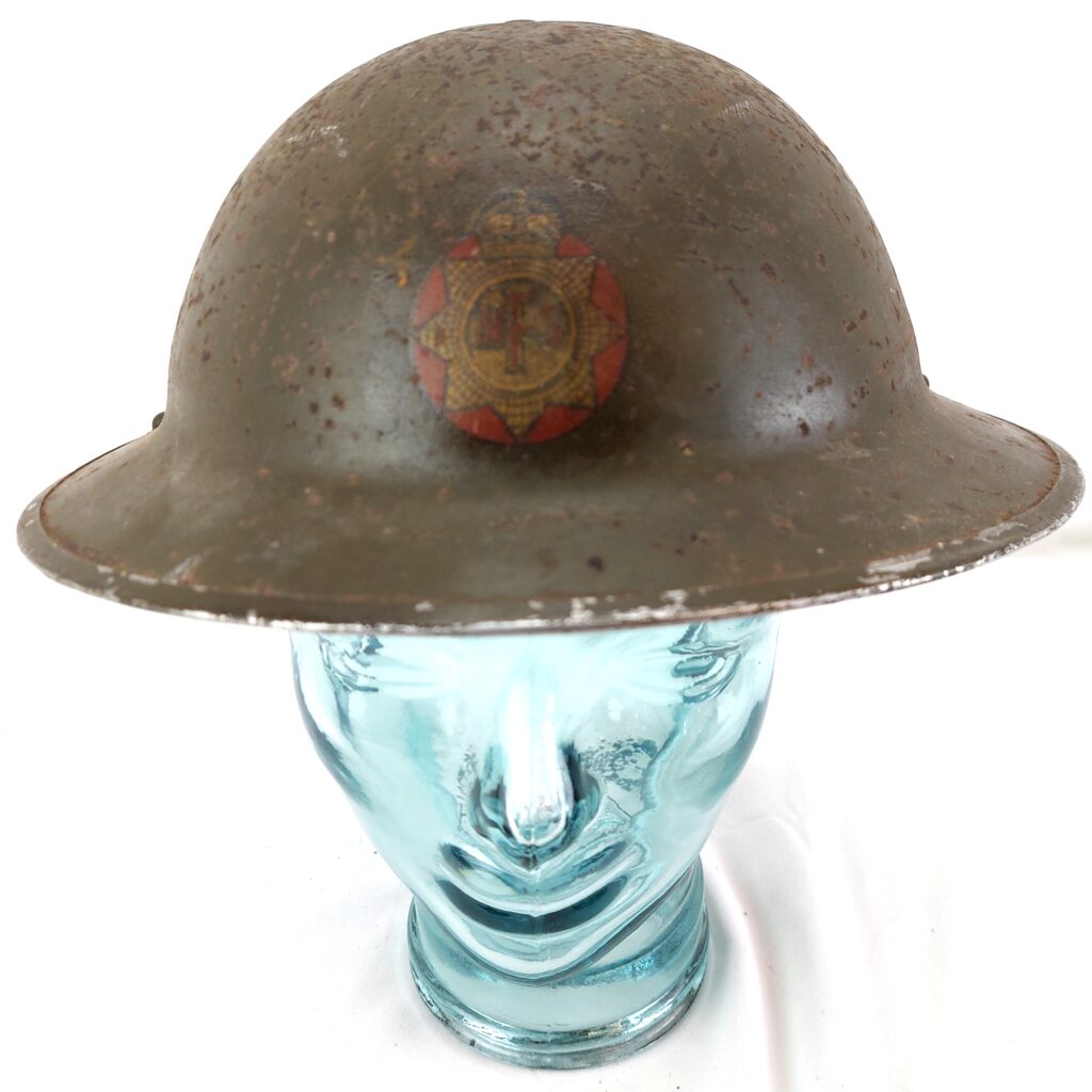 British, WW2, NFS (National Fire Service) Mark II Helmet, Size 7, Dated ...