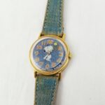 VINTAGE 1958 SNOOPY outlet Timex Blue Dial Tennis Ball WATCH manual wind