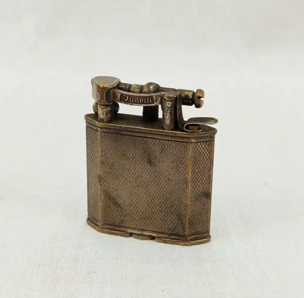 1930's cigarette lighters Vintage 1930's Dunhill Nickel Plated Petrol Lighter