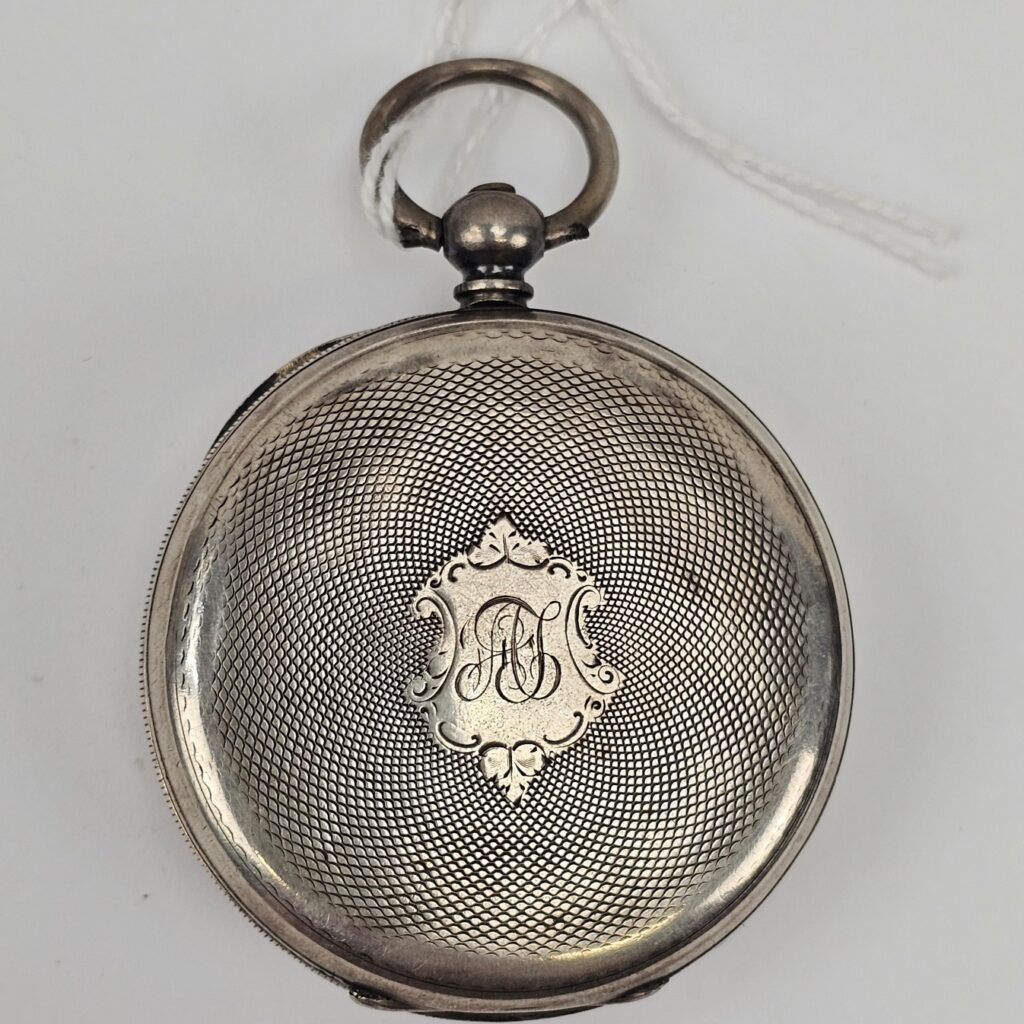 Gents Silver H Samuel Pocket Watch - Sally Antiques