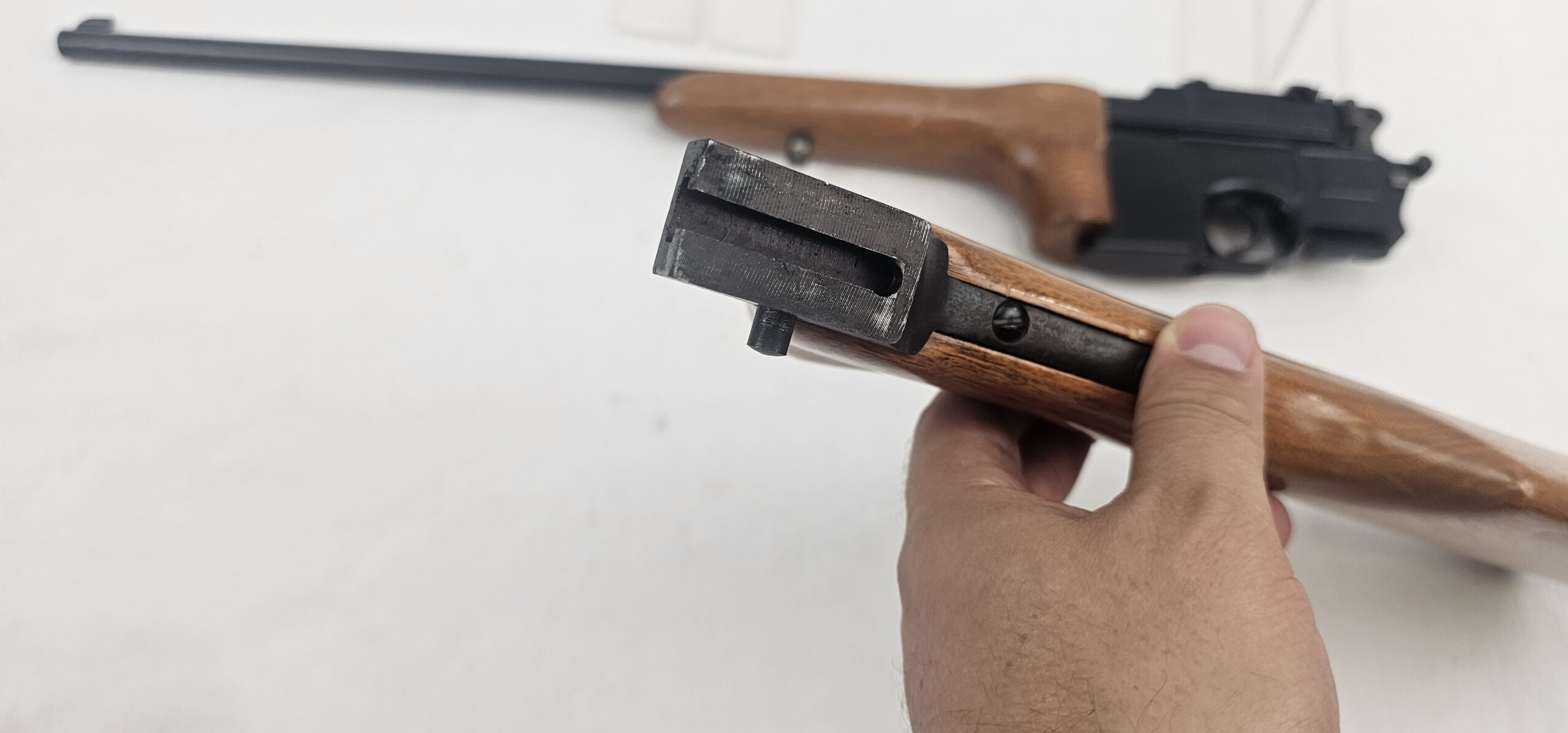 German Mauser Bolo C96 7.62mm Carbine With Later Wooden Box - Image 39