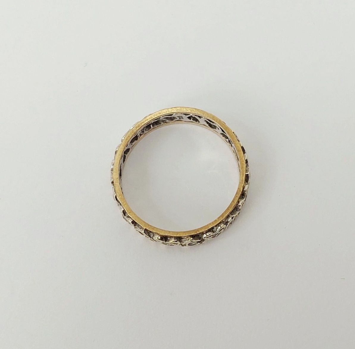 JA_6969197482 - 9ct Gold Spinel Eternity Band Ring UK Size R, US 8 (3)