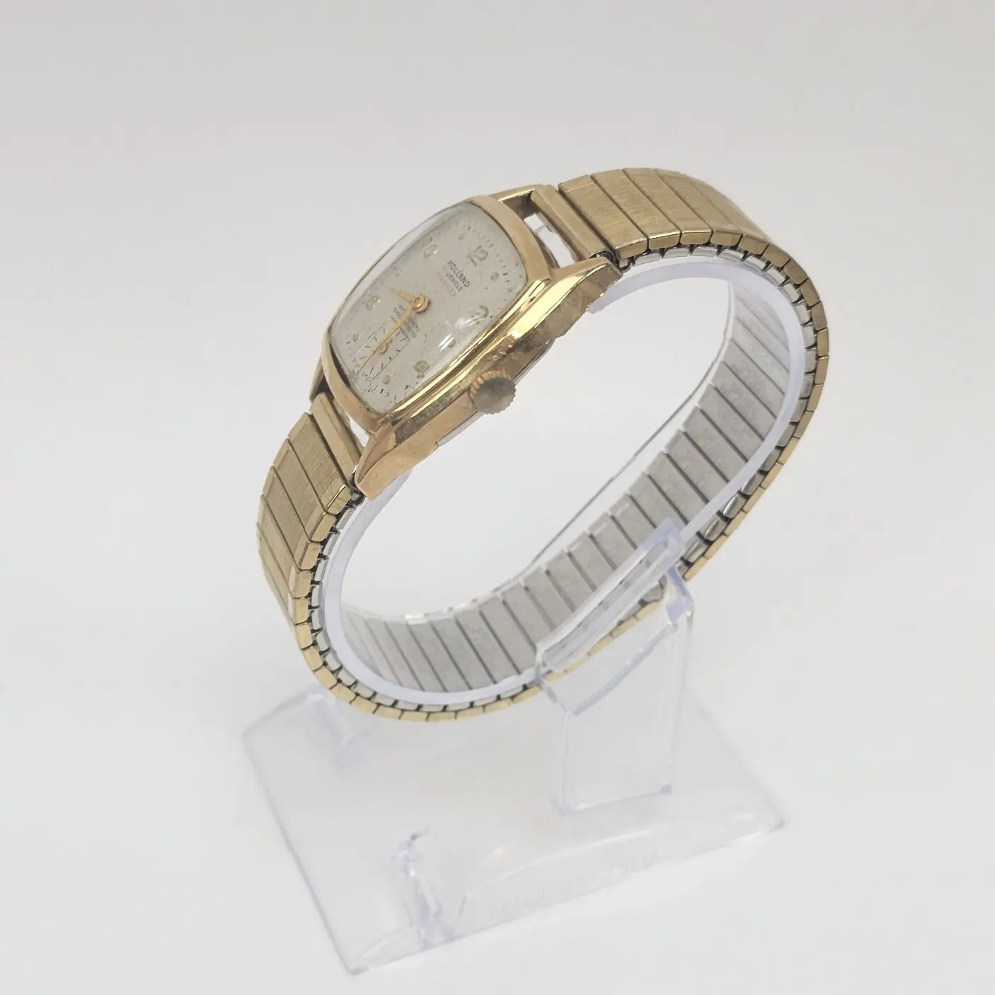 Holland Nivaflex 17 Jewel Manual Wind Gold Plated Gents Watch 3