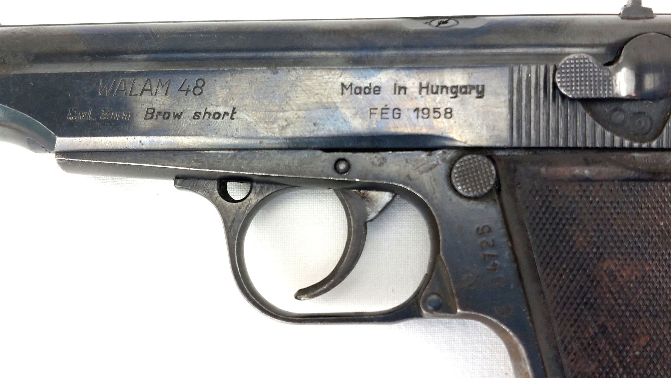 Hungary, 1958, Walam 48 Pistol, Made by FEG, Deactivated (10)