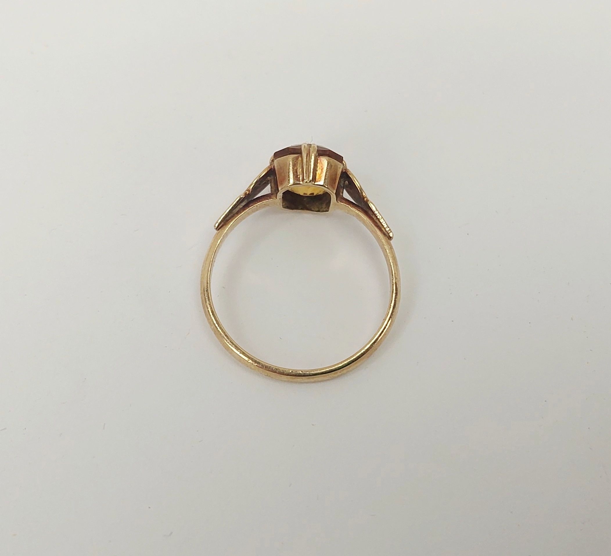 JA_8539202781 - 9ct Gold Citrine Ring UK Size O, US 7 (5)