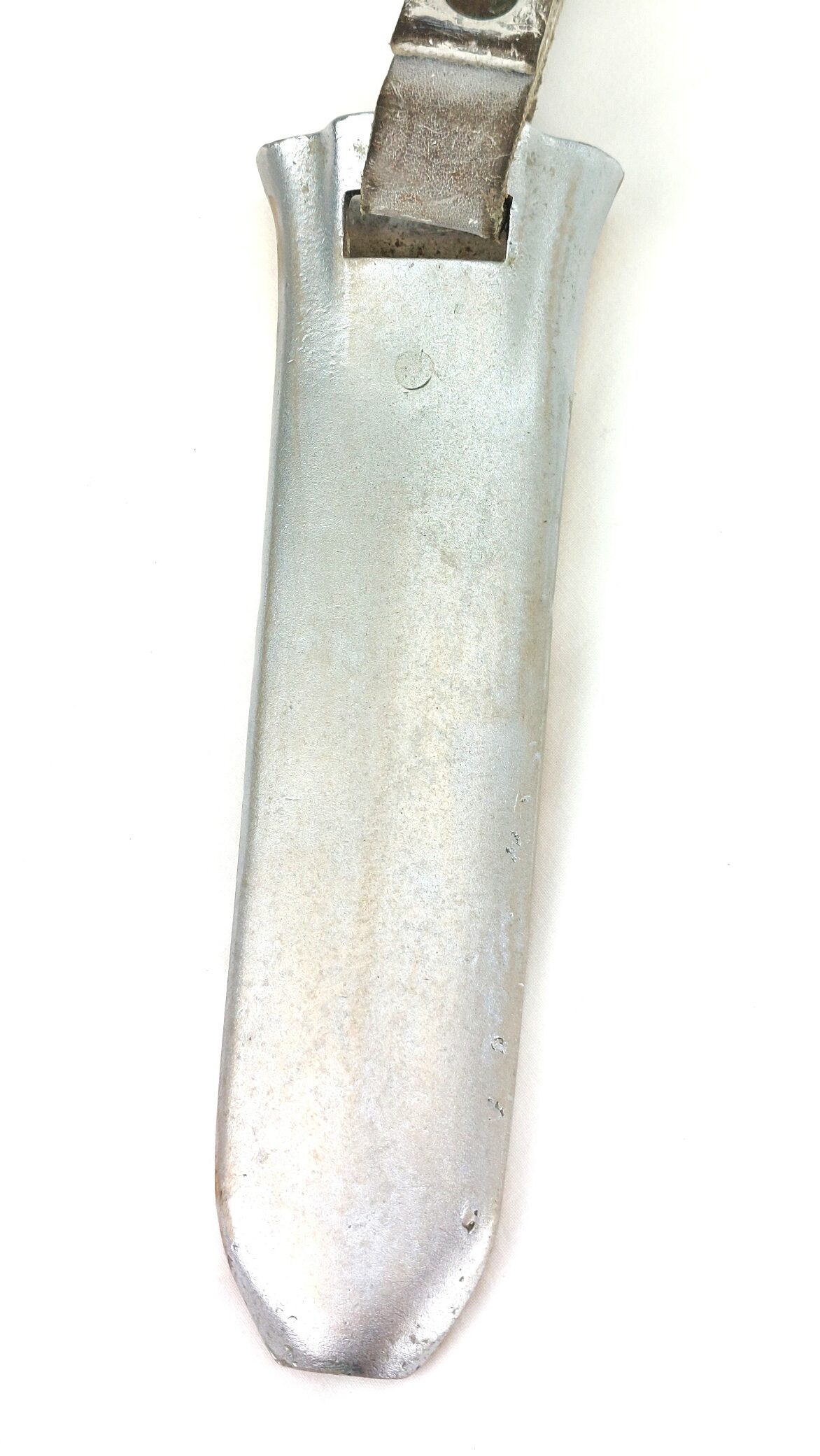 Late War European Naval Diver’s Knife with Tinned Brass Scabbard, Likely by Siebe Gorman & Co Ltd (16)