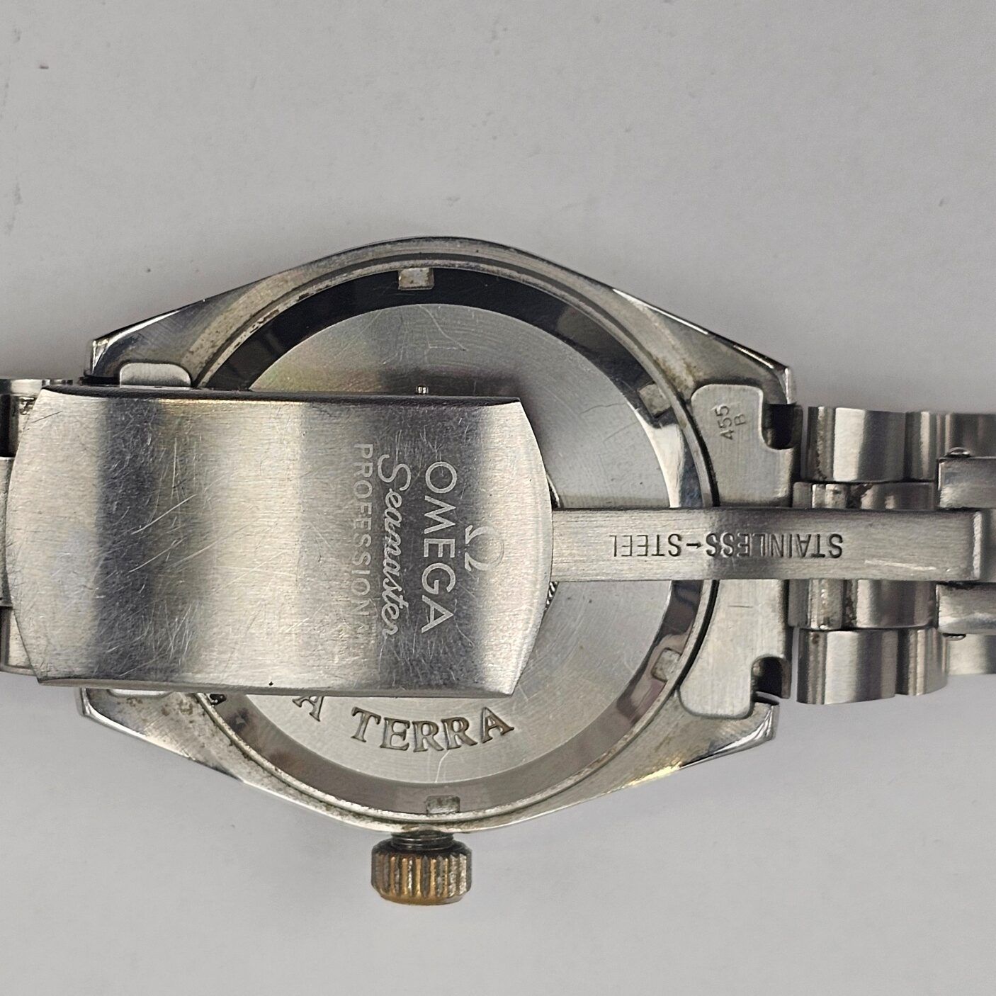 Omega Seamaster Co-axial Chronometer Aqua Terra 150m Stainless Steel Automatic Mens Watch 8